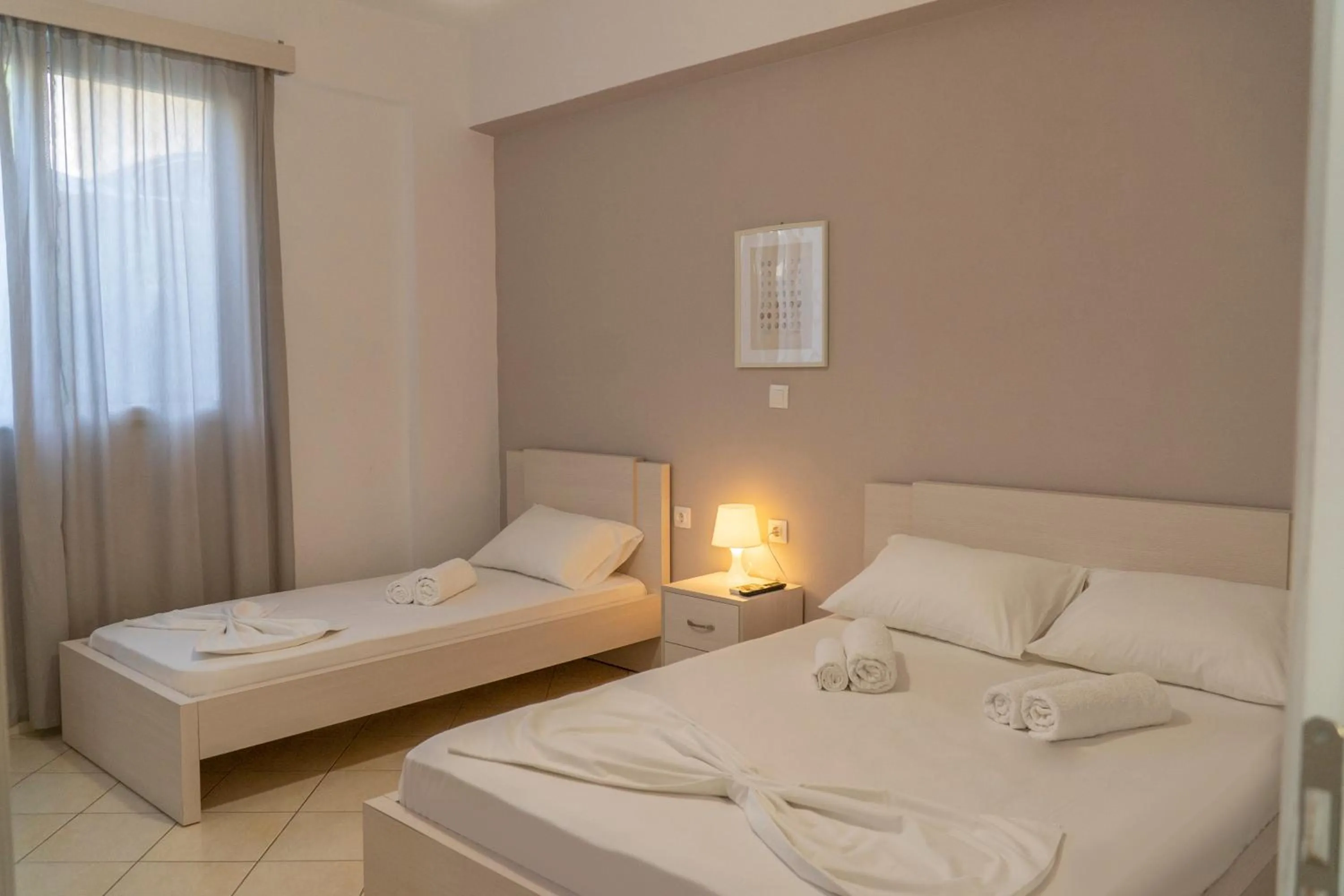 Bed in Koks’ Guesthouse