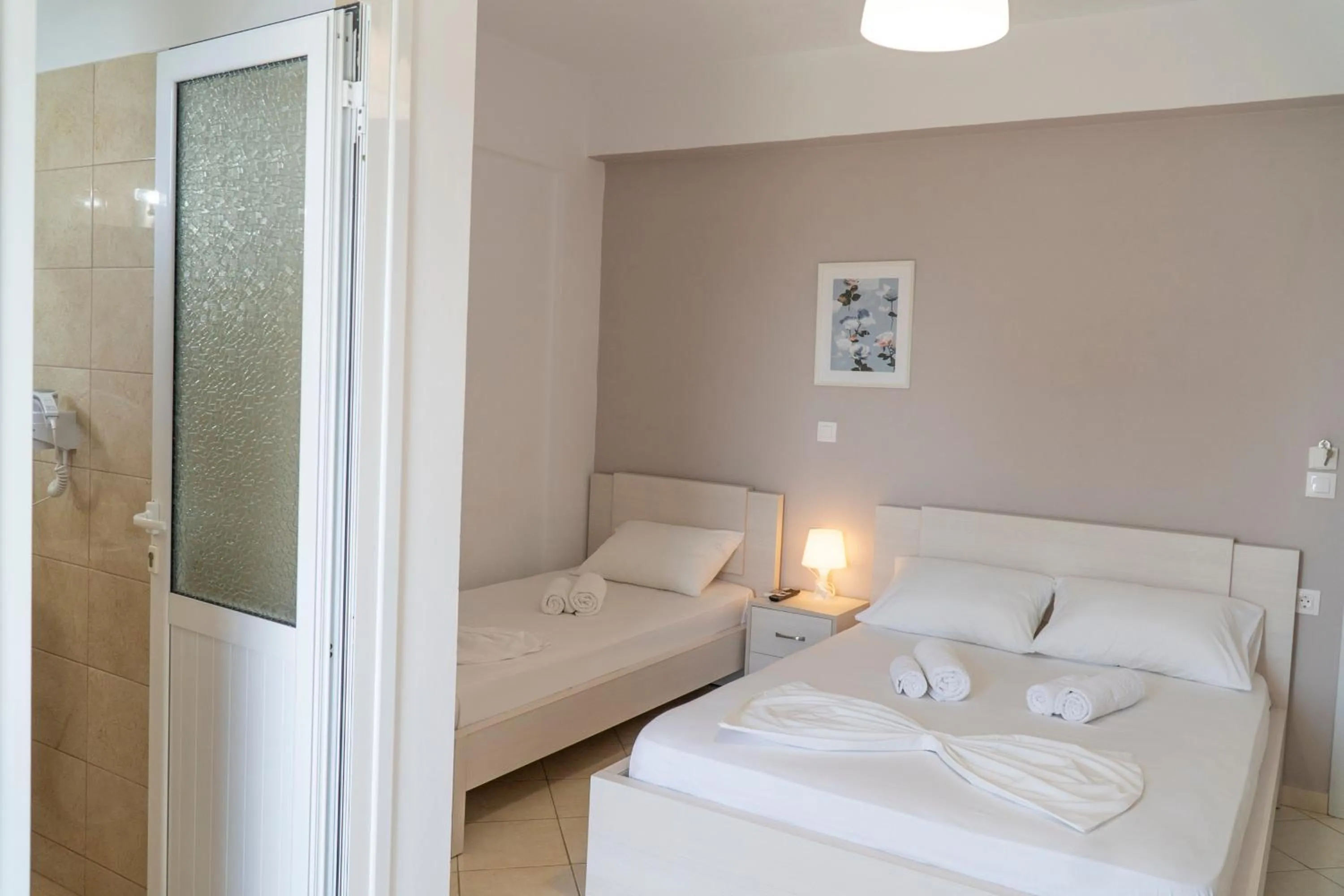 Bed in Koks’ Guesthouse