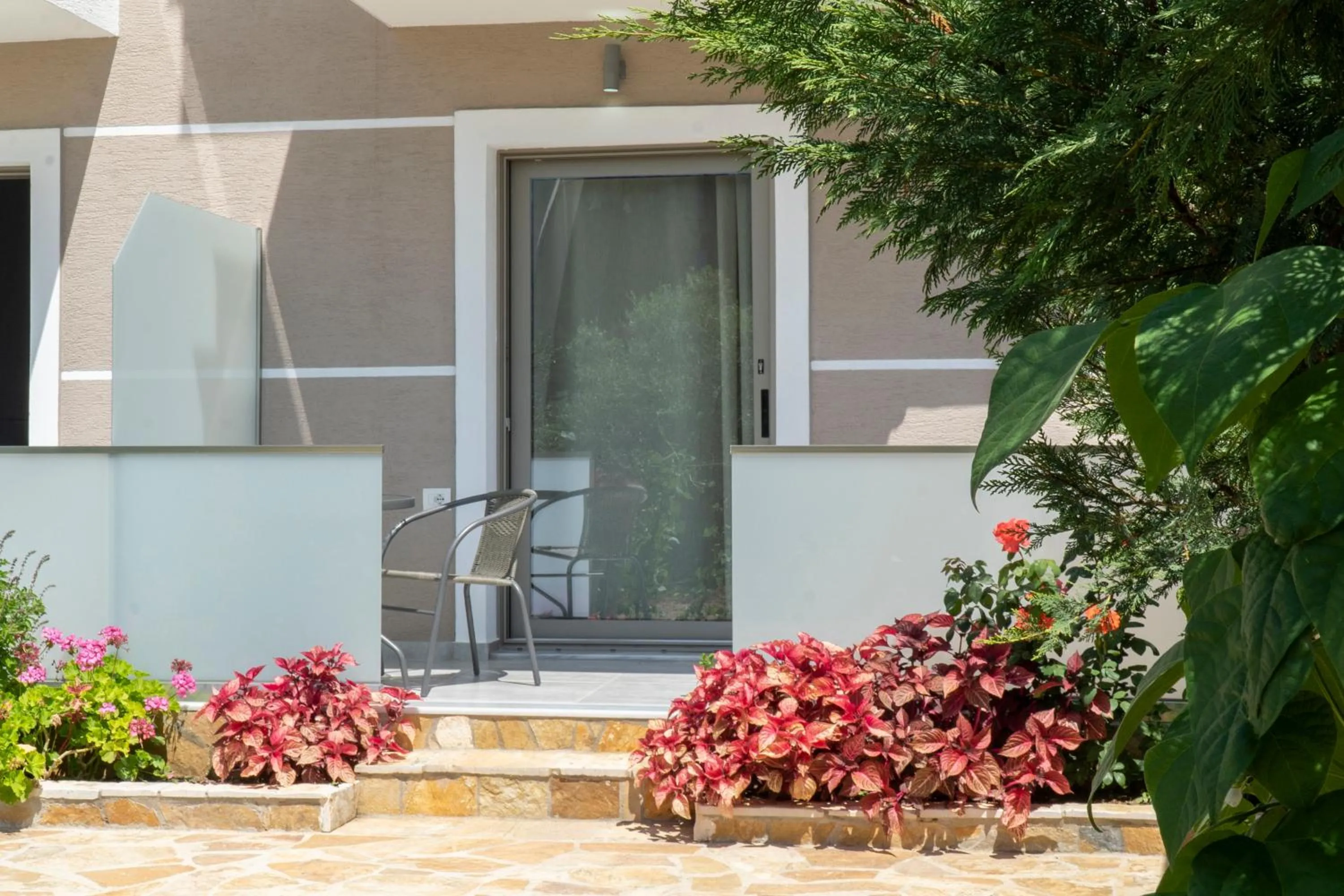 Patio in Koks’ Guesthouse