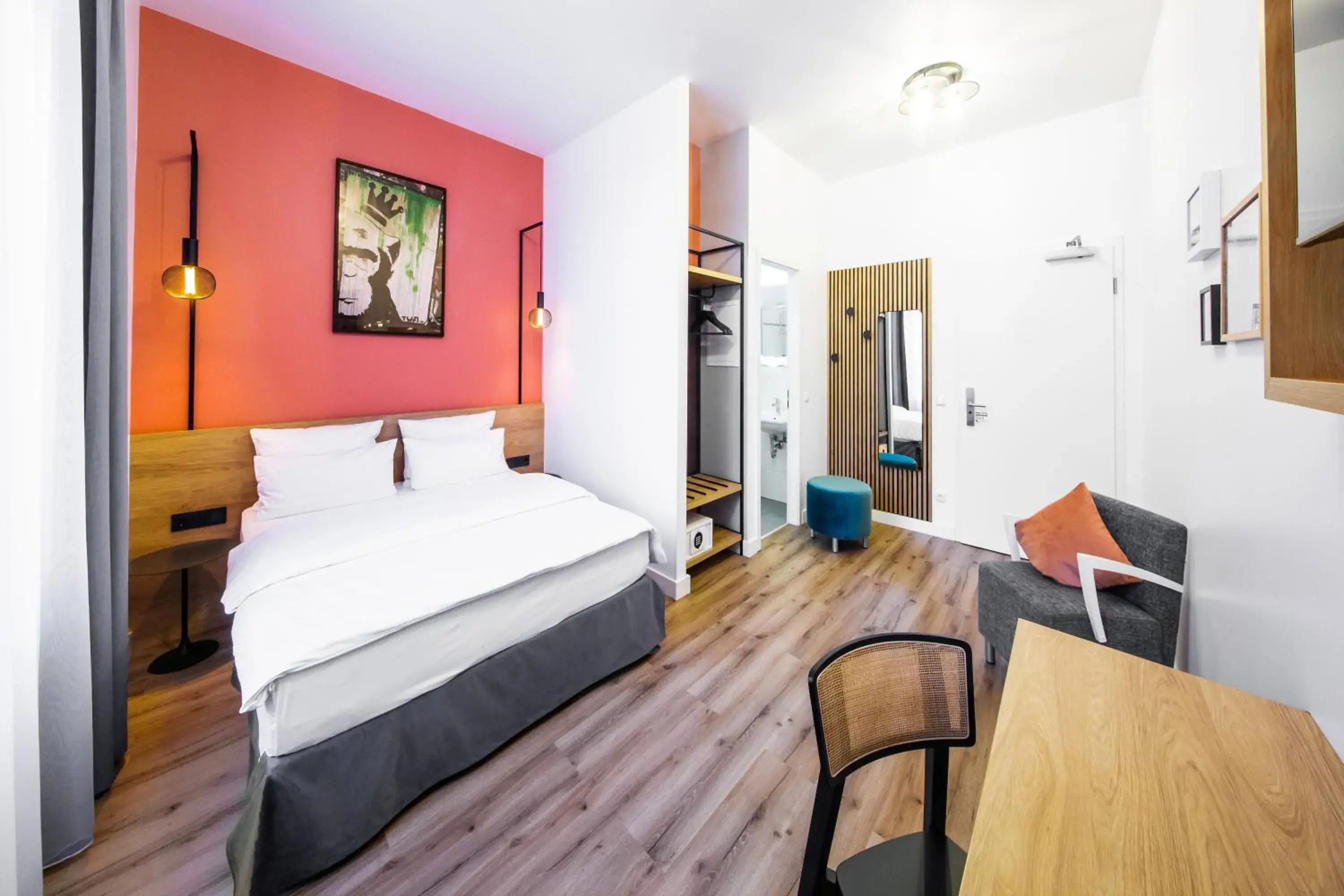 Bed in CALMA Berlin Mitte Bed in CALMA Berlin Mitte