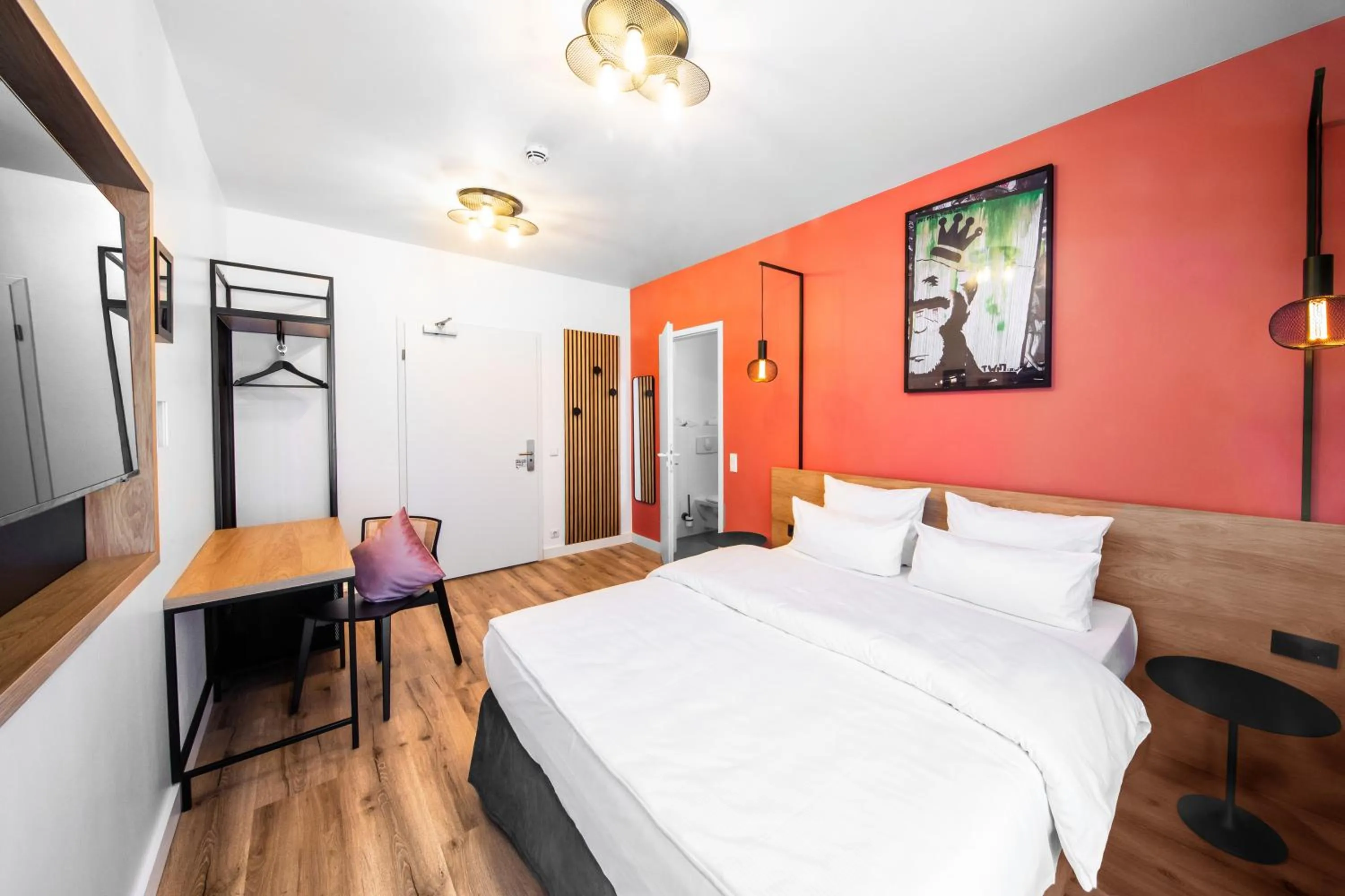 Bed in CALMA Berlin Mitte