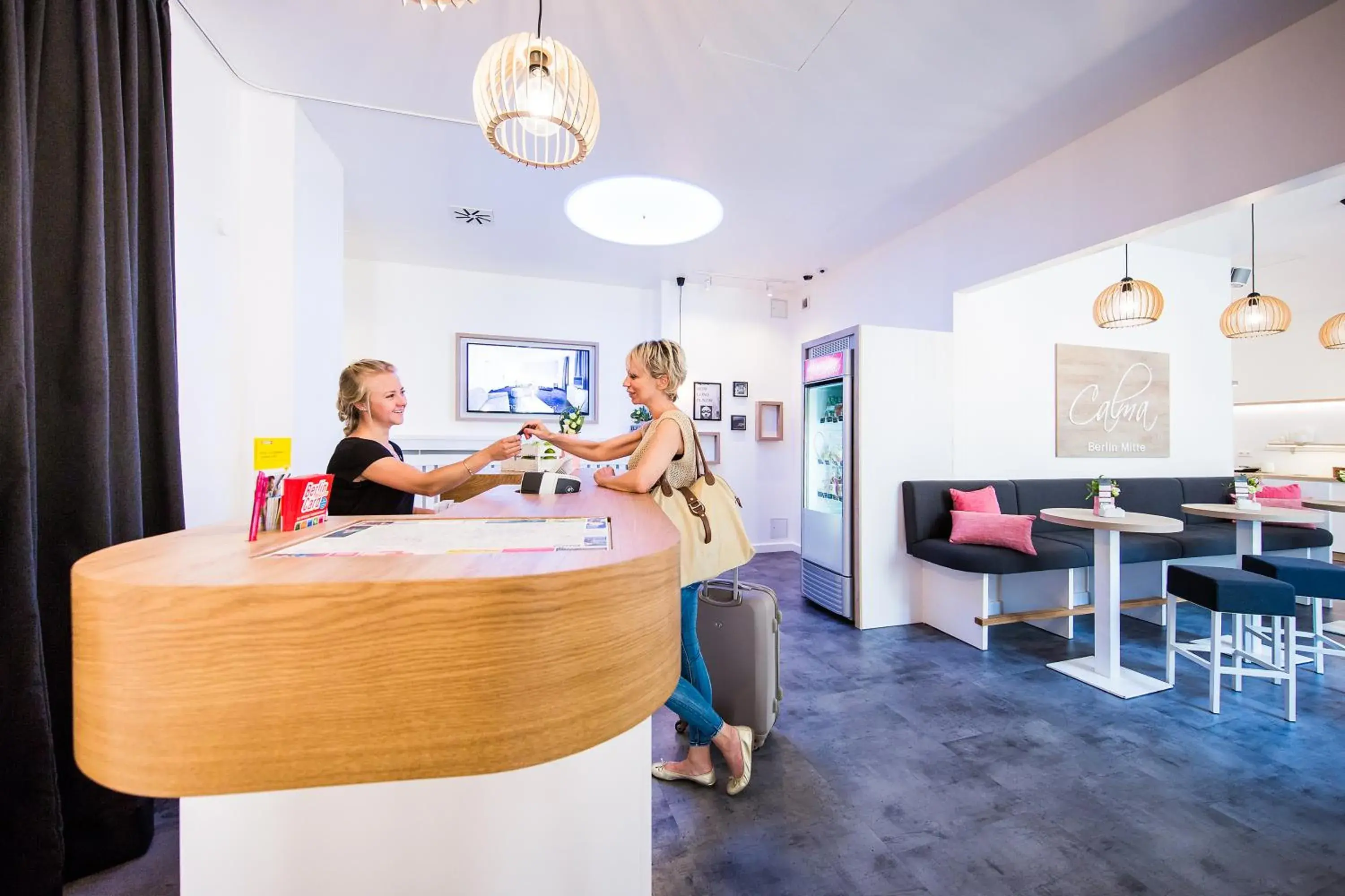 Lobby or reception in CALMA Berlin Mitte Lobby or reception in CALMA Berlin Mitte