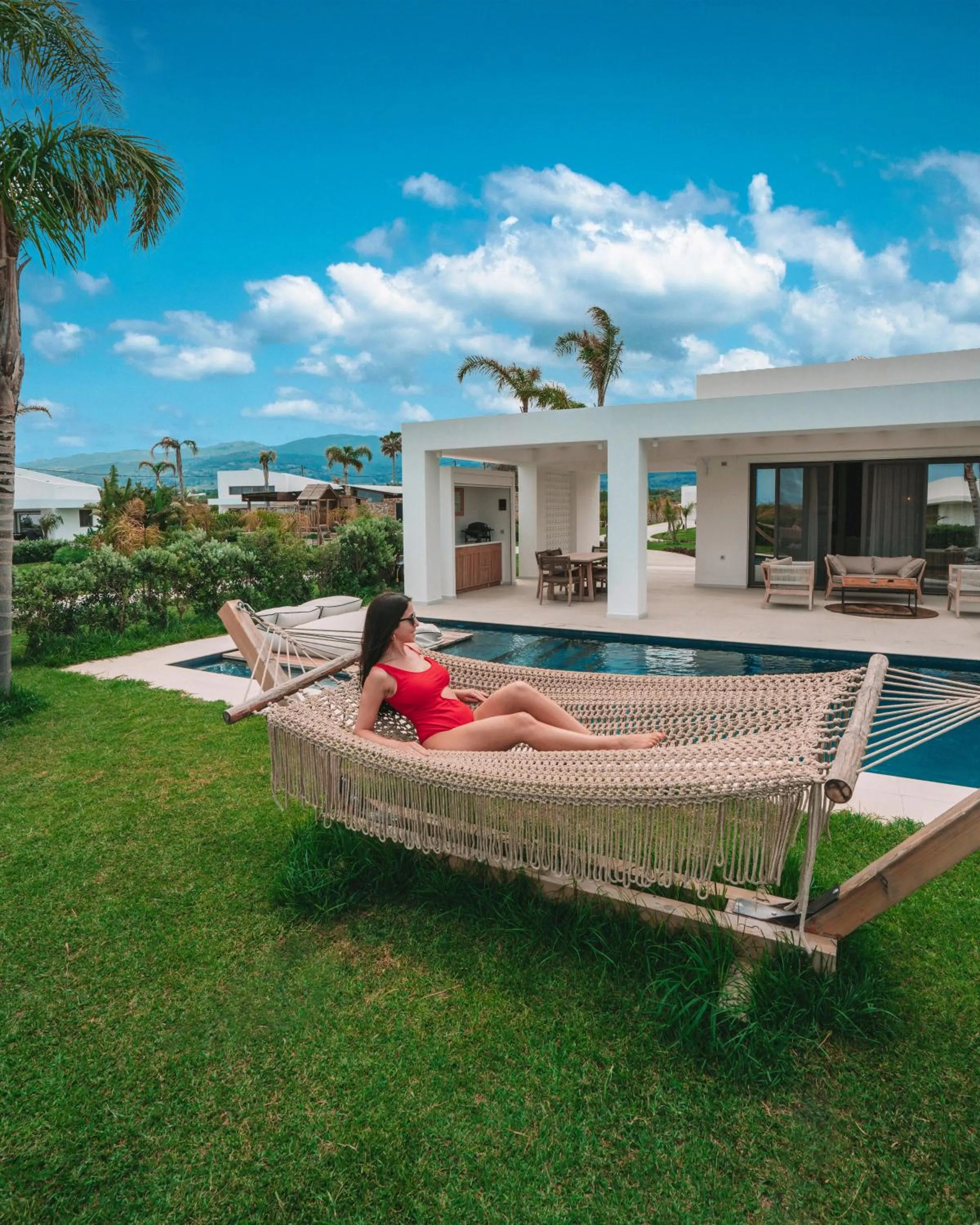 Patio in TAF Beach Villas & TESLA Y