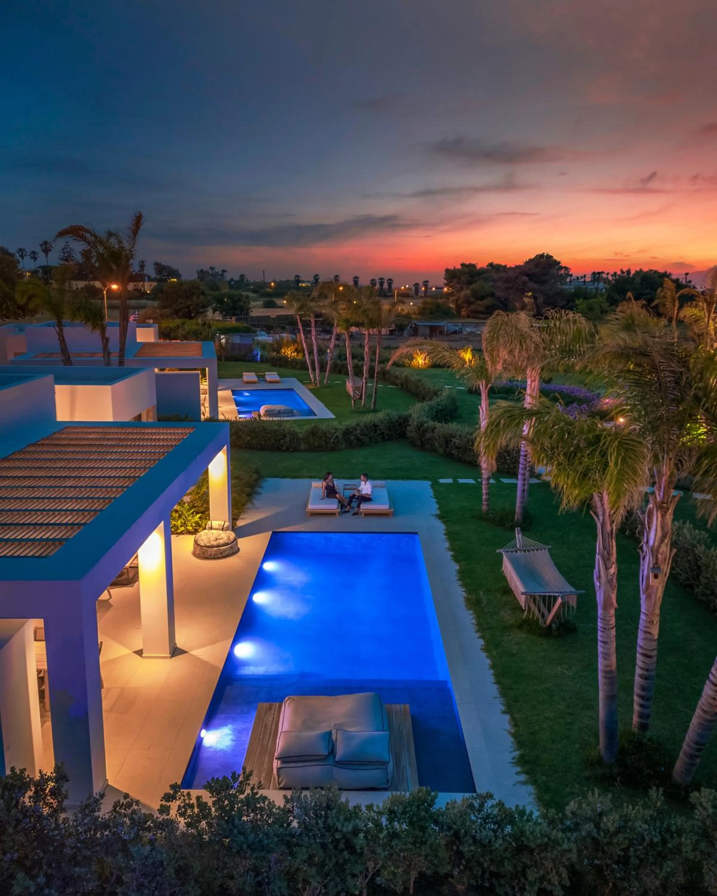 Patio in TAF Beach Villas & TESLA Y