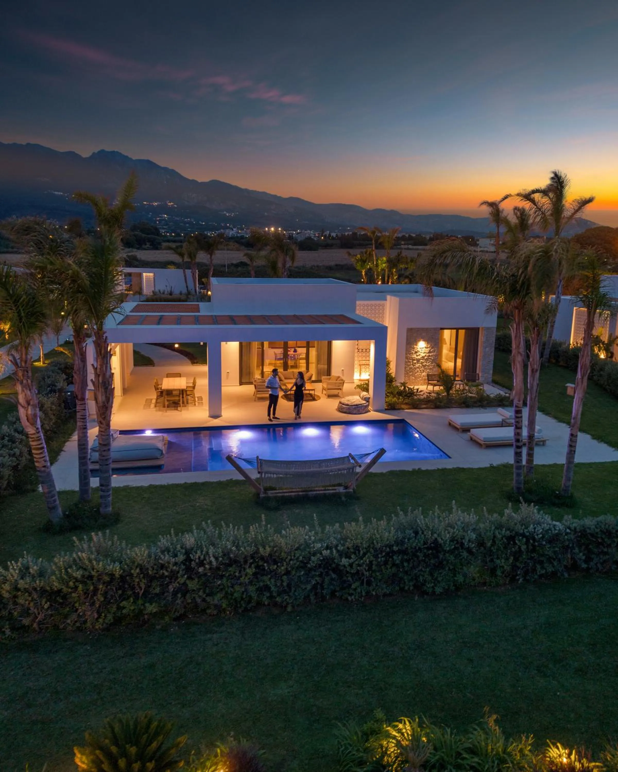 Patio in TAF Beach Villas & TESLA Y