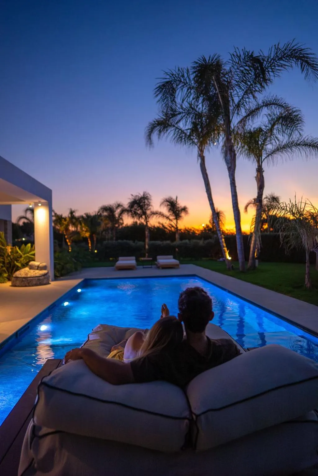 Swimming pool in TAF Beach Villas & TESLA Y