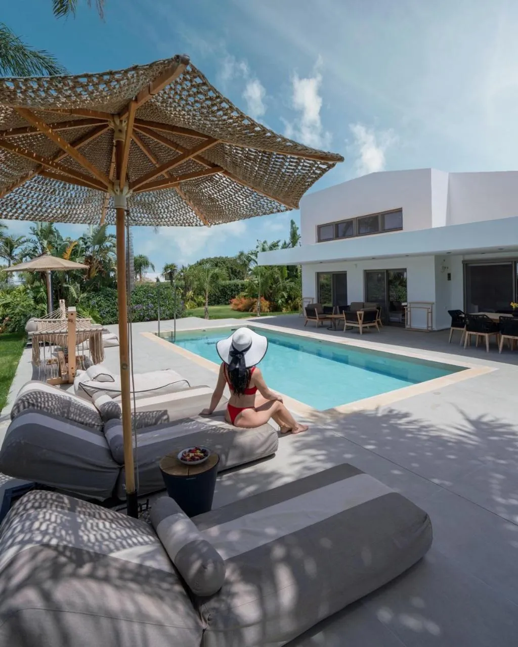 Patio in TAF Beach Villas & TESLA Y