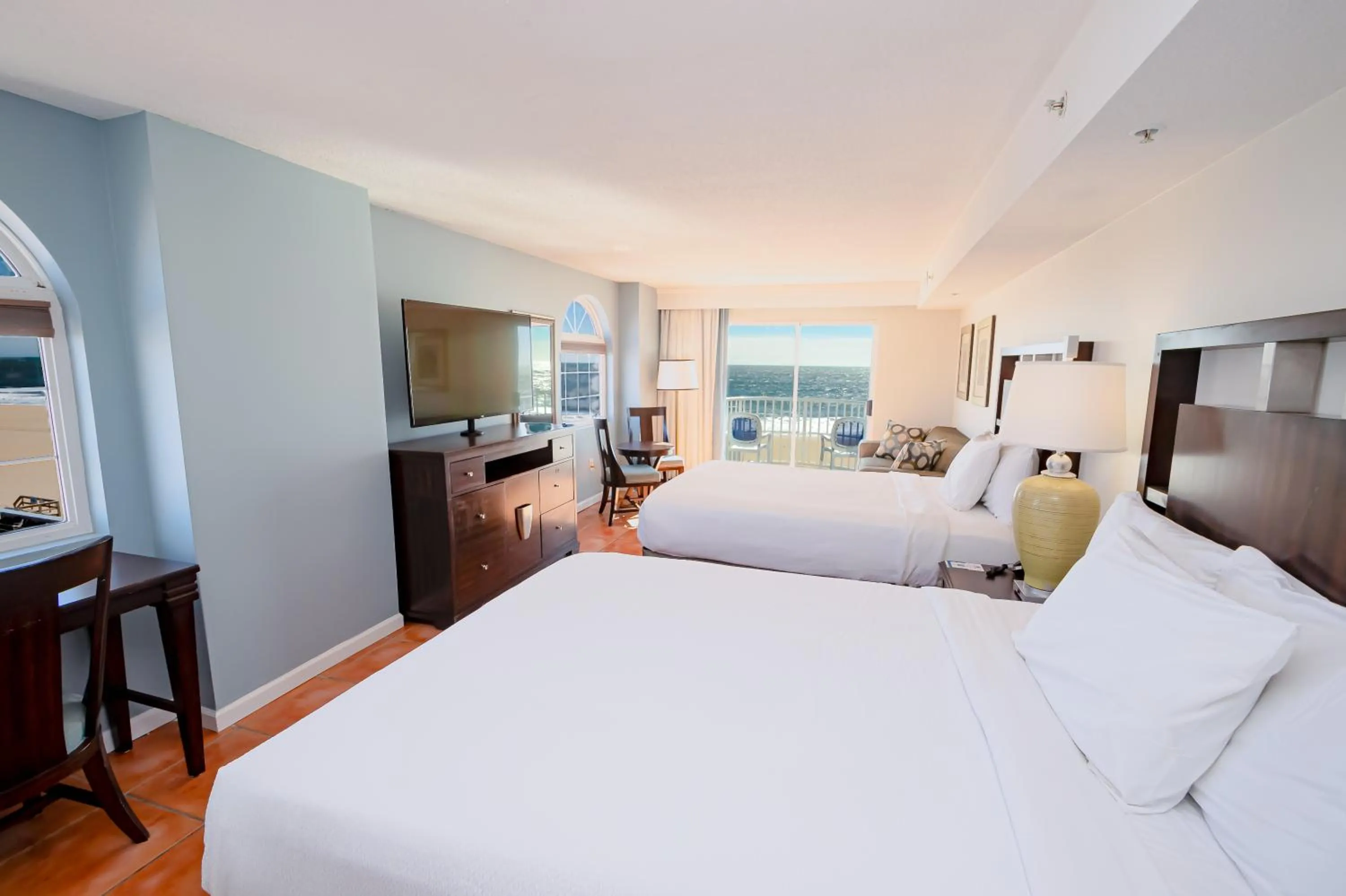 Bedroom, Bed in Tidelands Caribbean Boardwalk Hotel and Suites