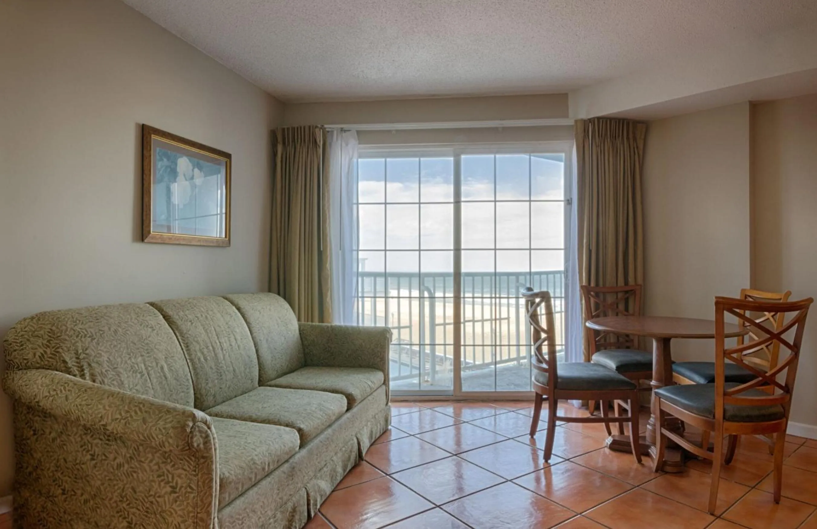 Living room in Tidelands Caribbean Boardwalk Hotel and Suites