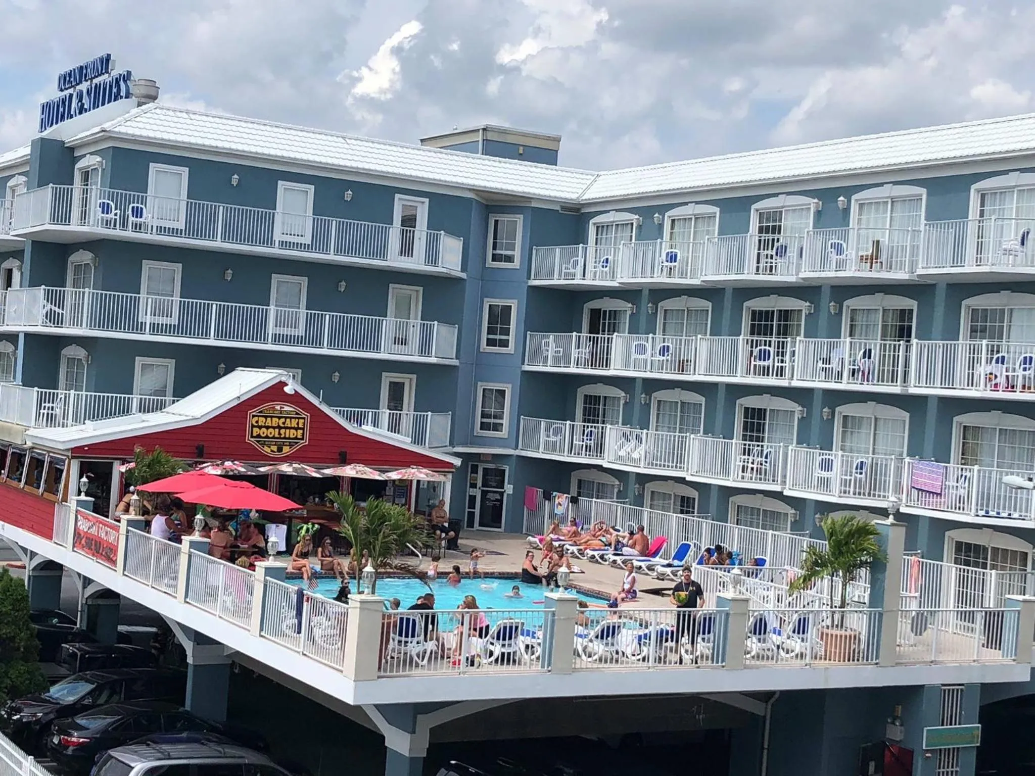 Restaurant/places to eat in Tidelands Caribbean Boardwalk Hotel and Suites