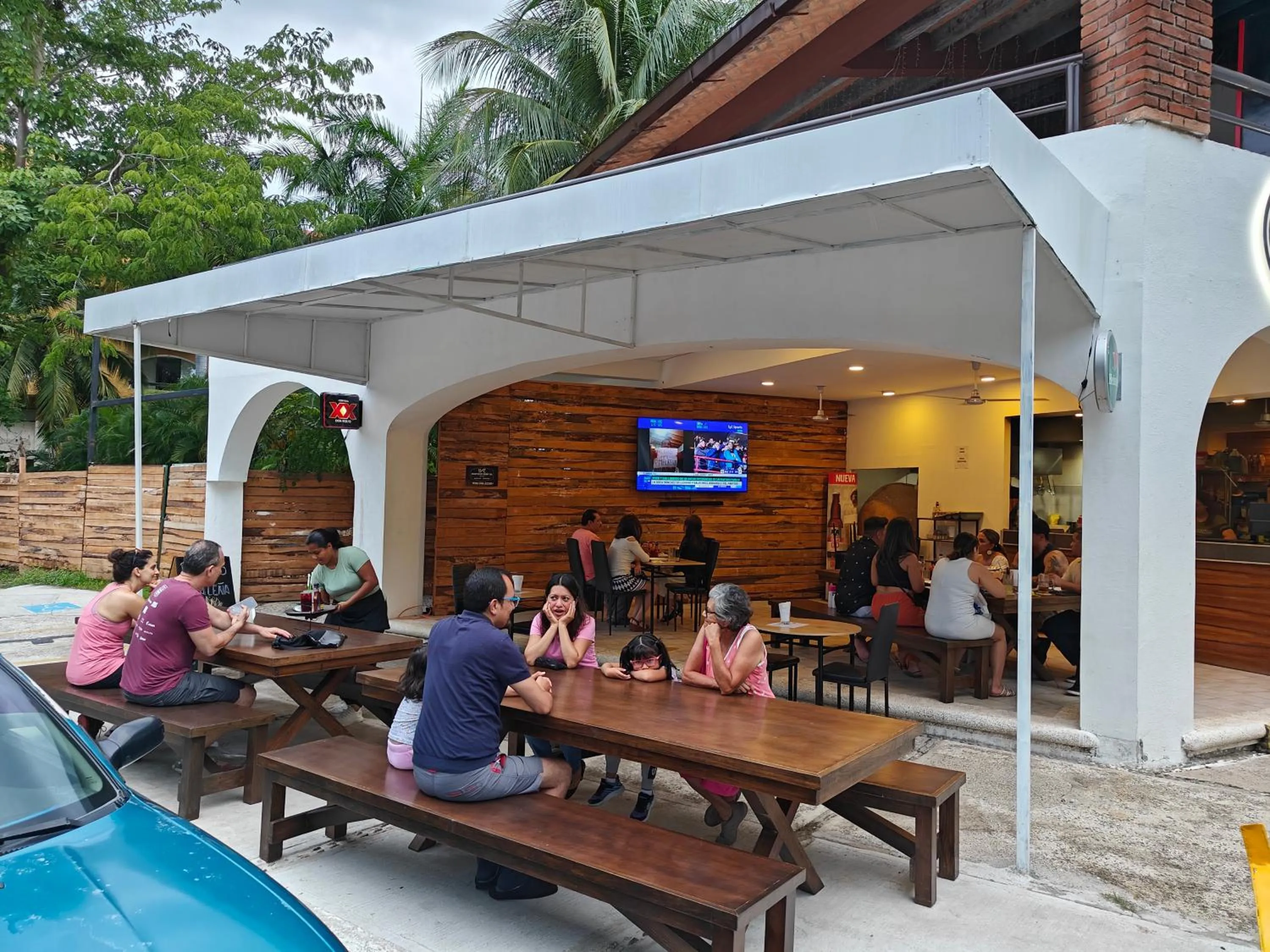 Restaurant/places to eat in Hotel Plaza Huatulco Bungalows