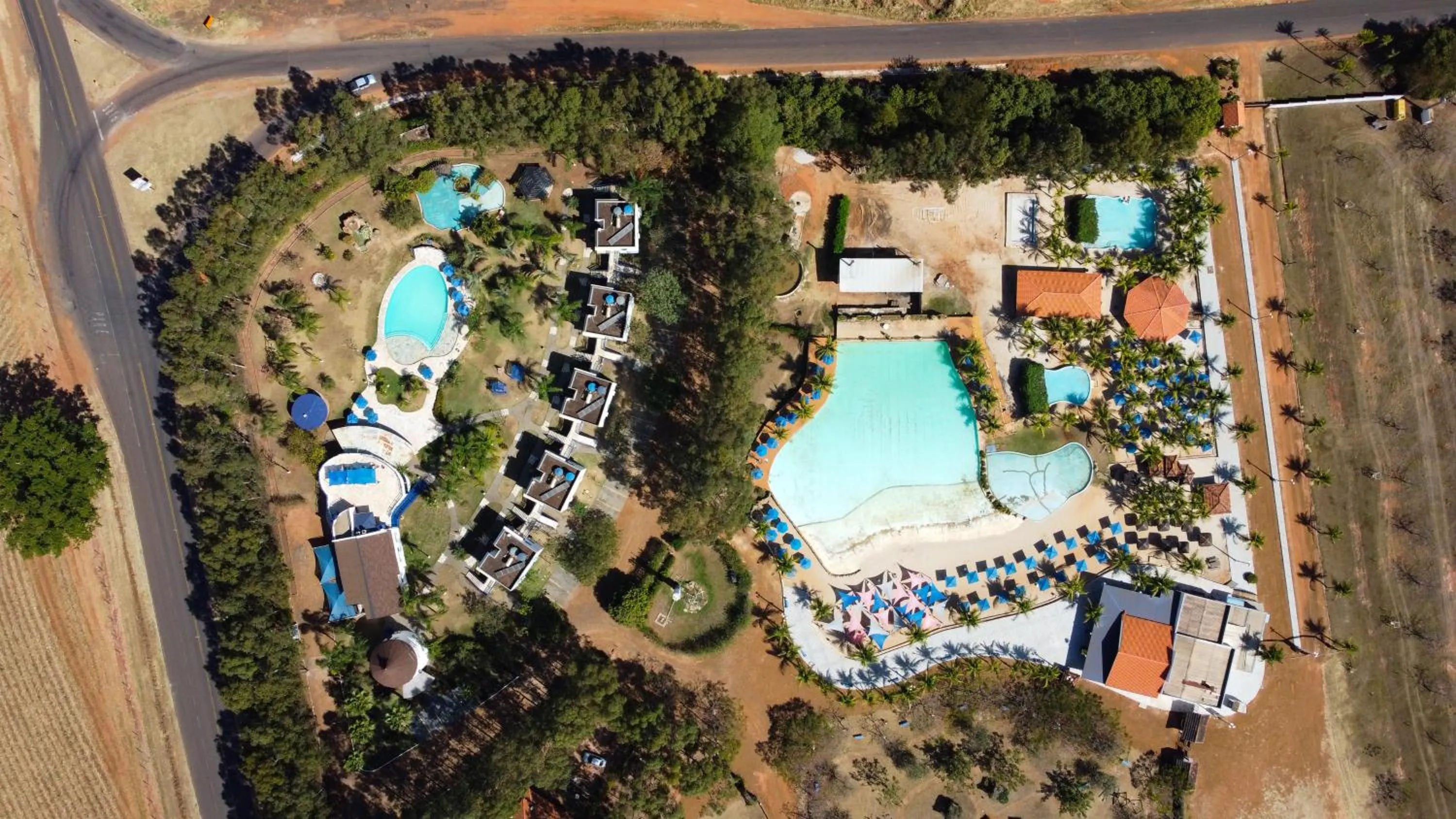 Bird's eye view in Mirante Praia Hotel