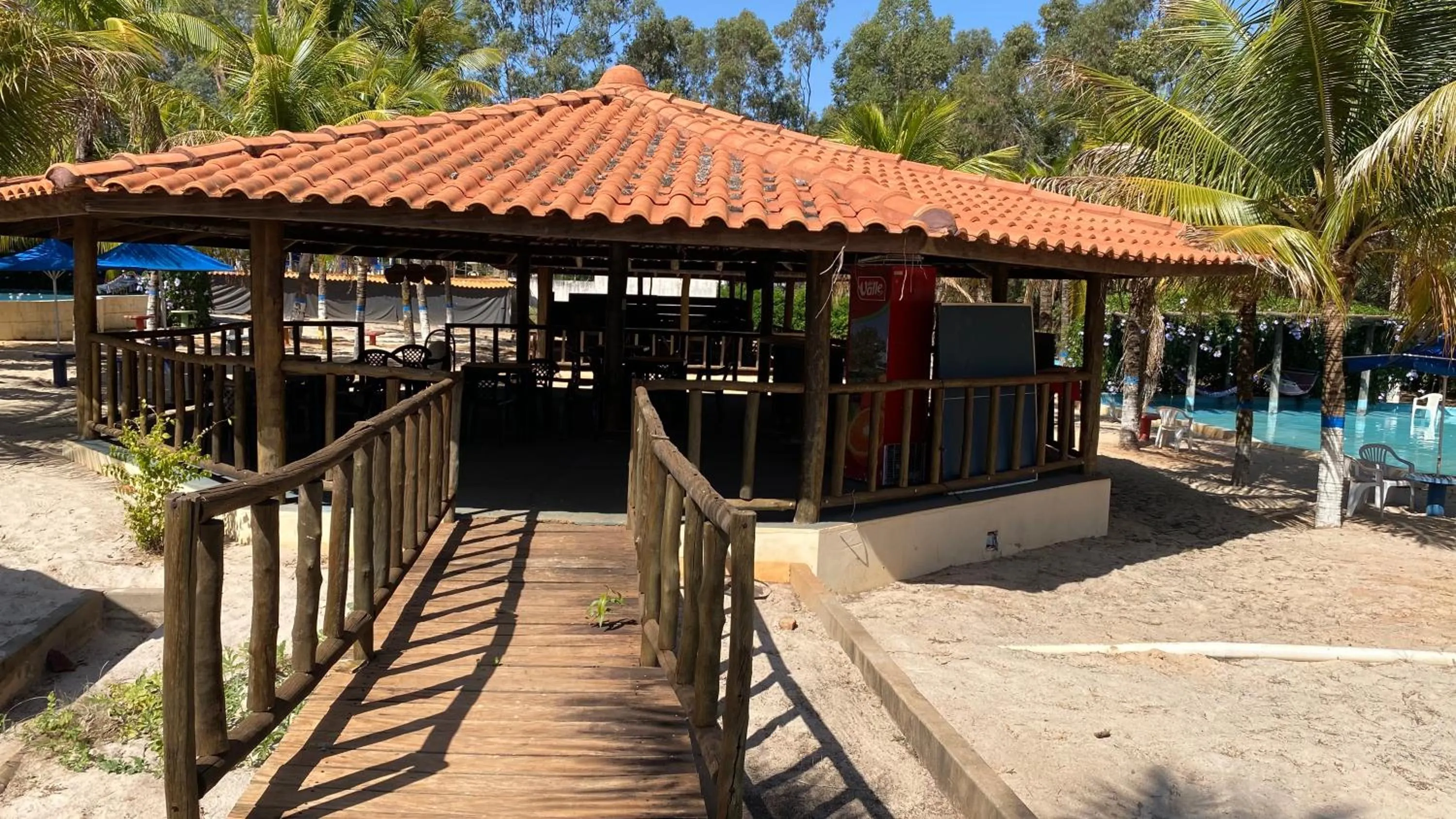 Pool view in Mirante Praia Hotel