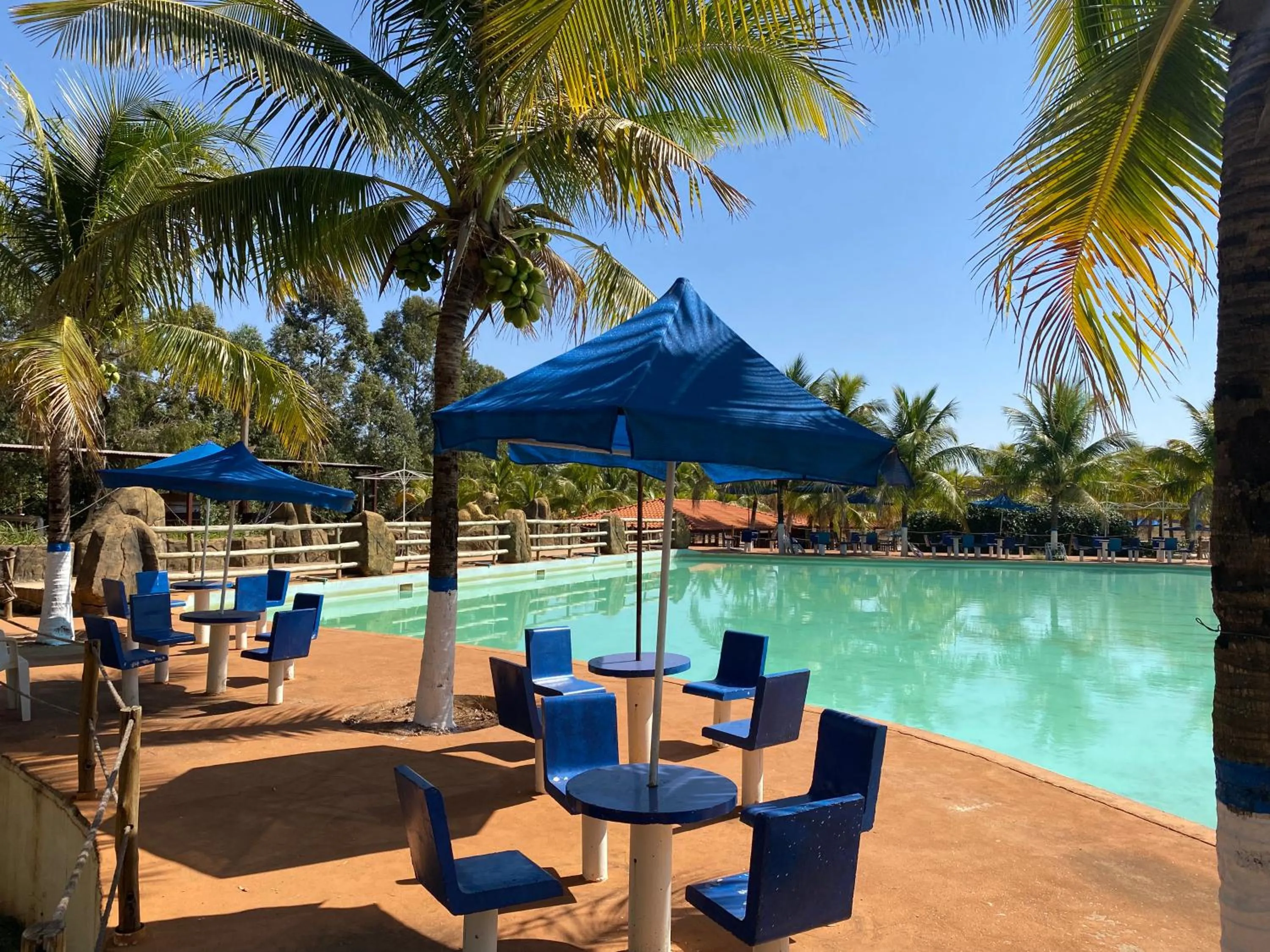 Pool view in Mirante Praia Hotel
