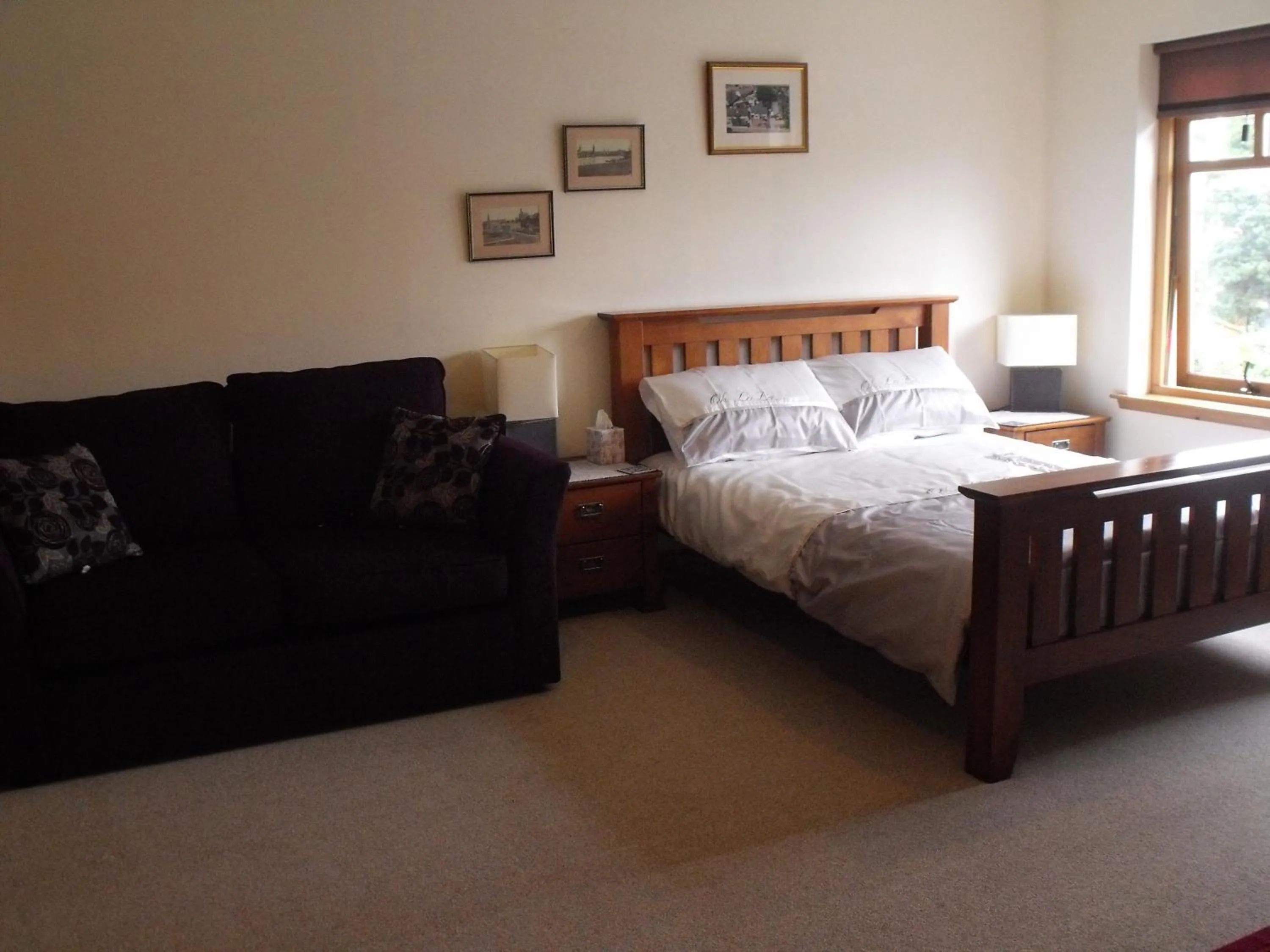 Garden view in Arisaig Guest House