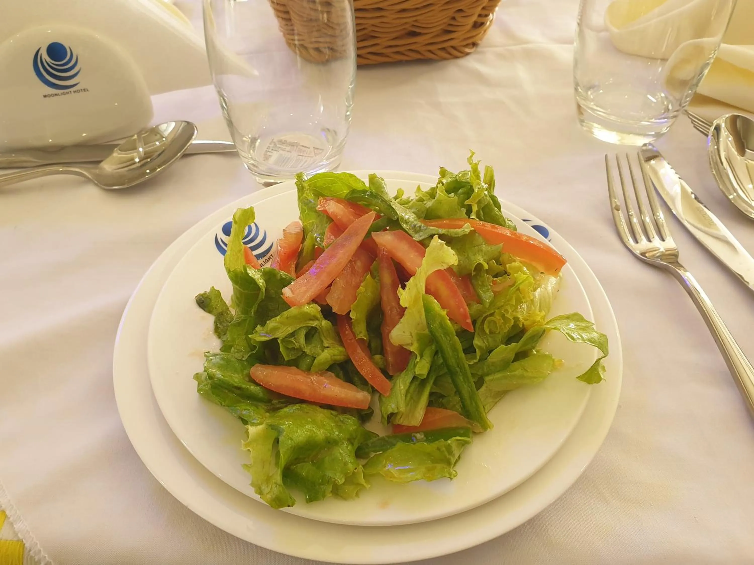 Food in Moonlight Hotel Addis Ababa
