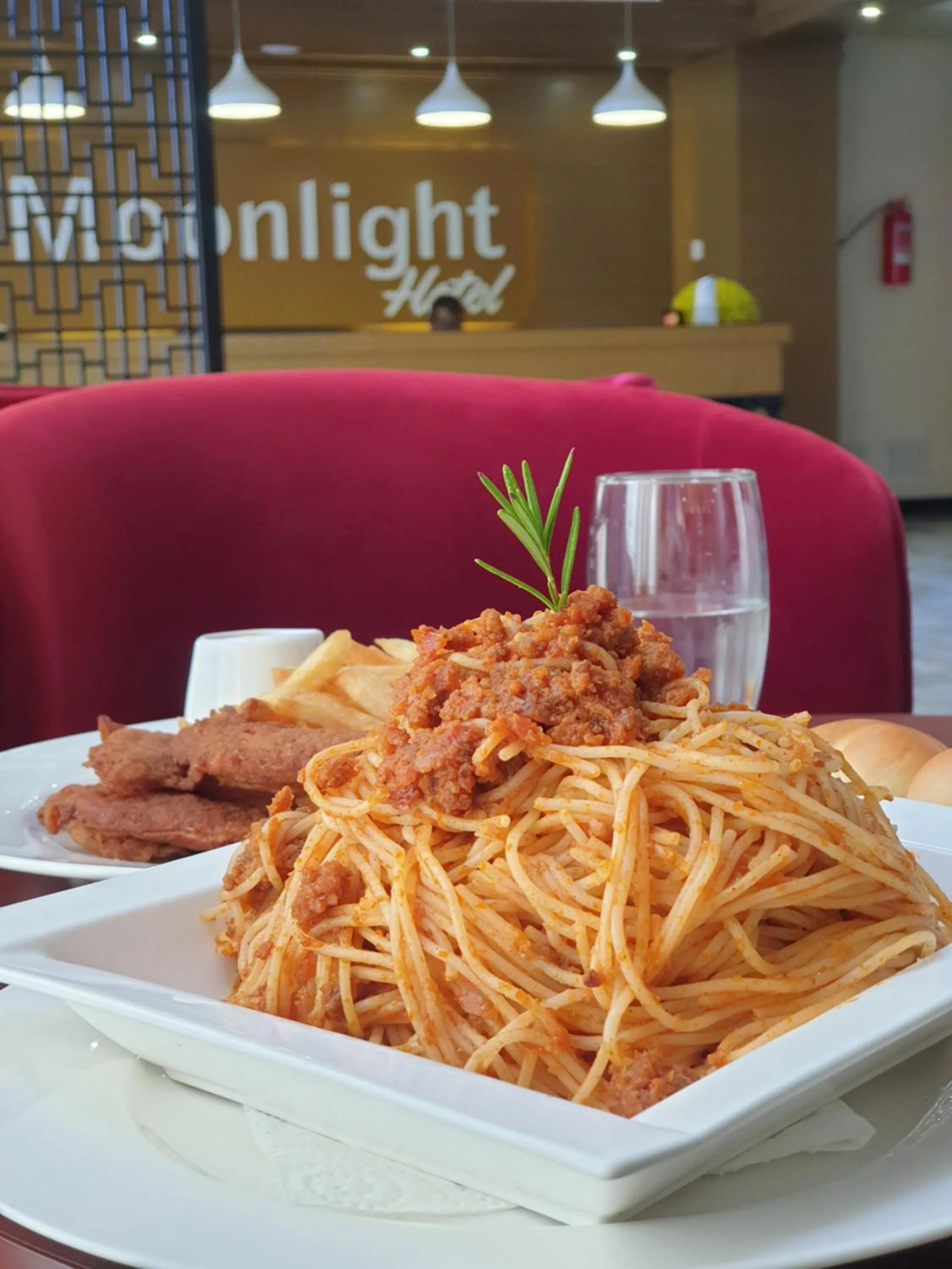 Food and drinks in Moonlight Hotel Addis Ababa