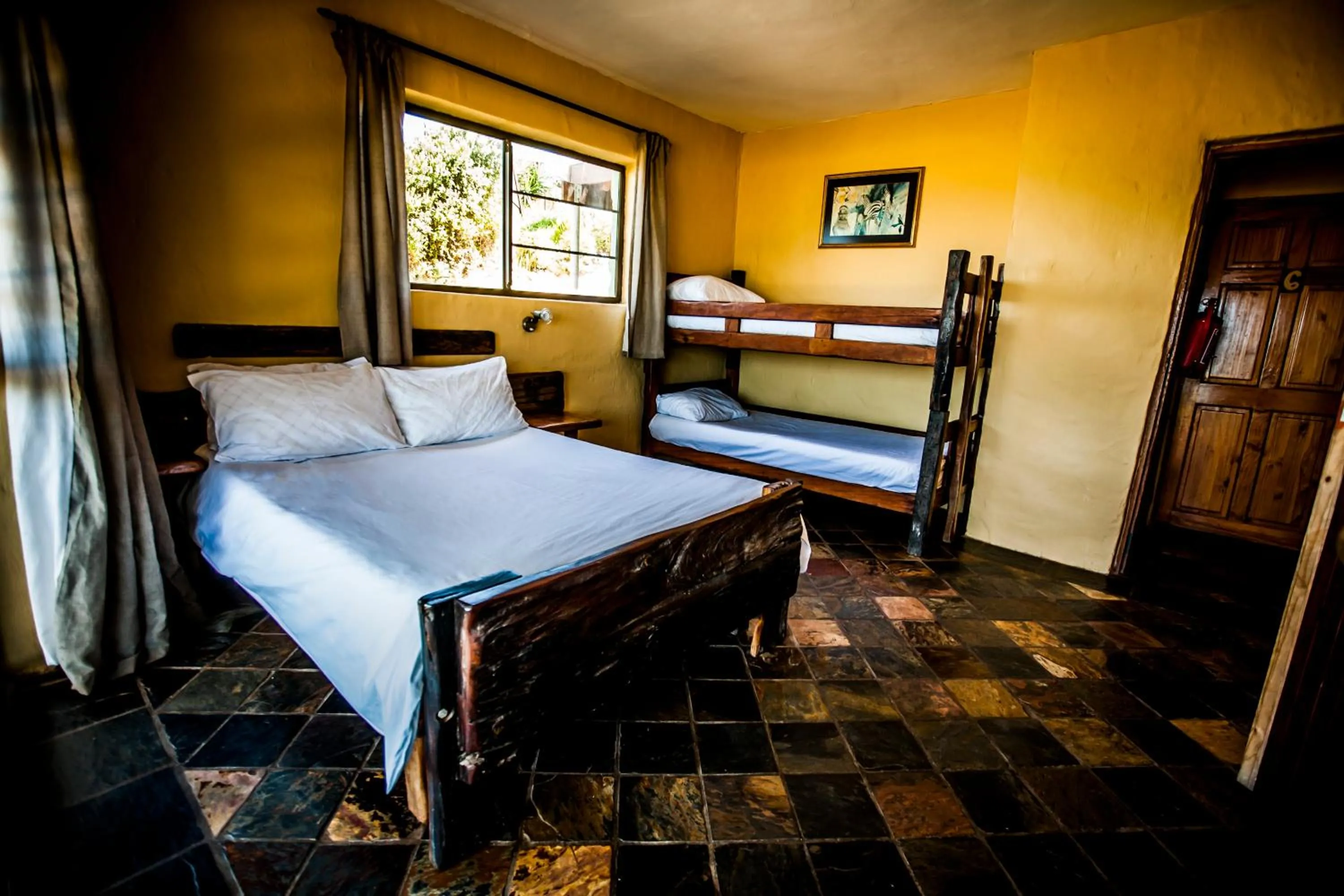 Photo of the whole room, Bed in Island Vibe Backpackers Jeffreys Bay
