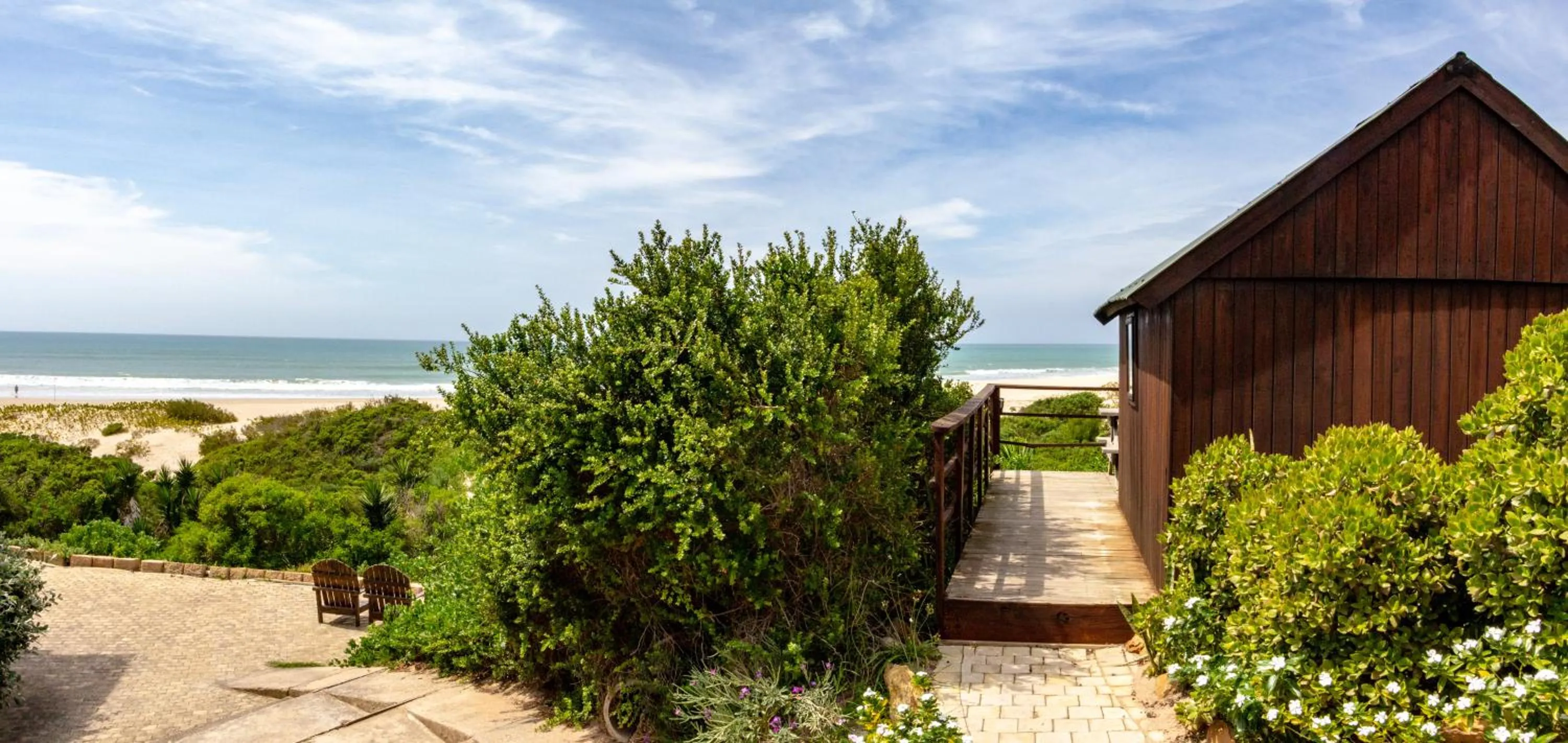 Sea view in Island Vibe Backpackers Jeffreys Bay