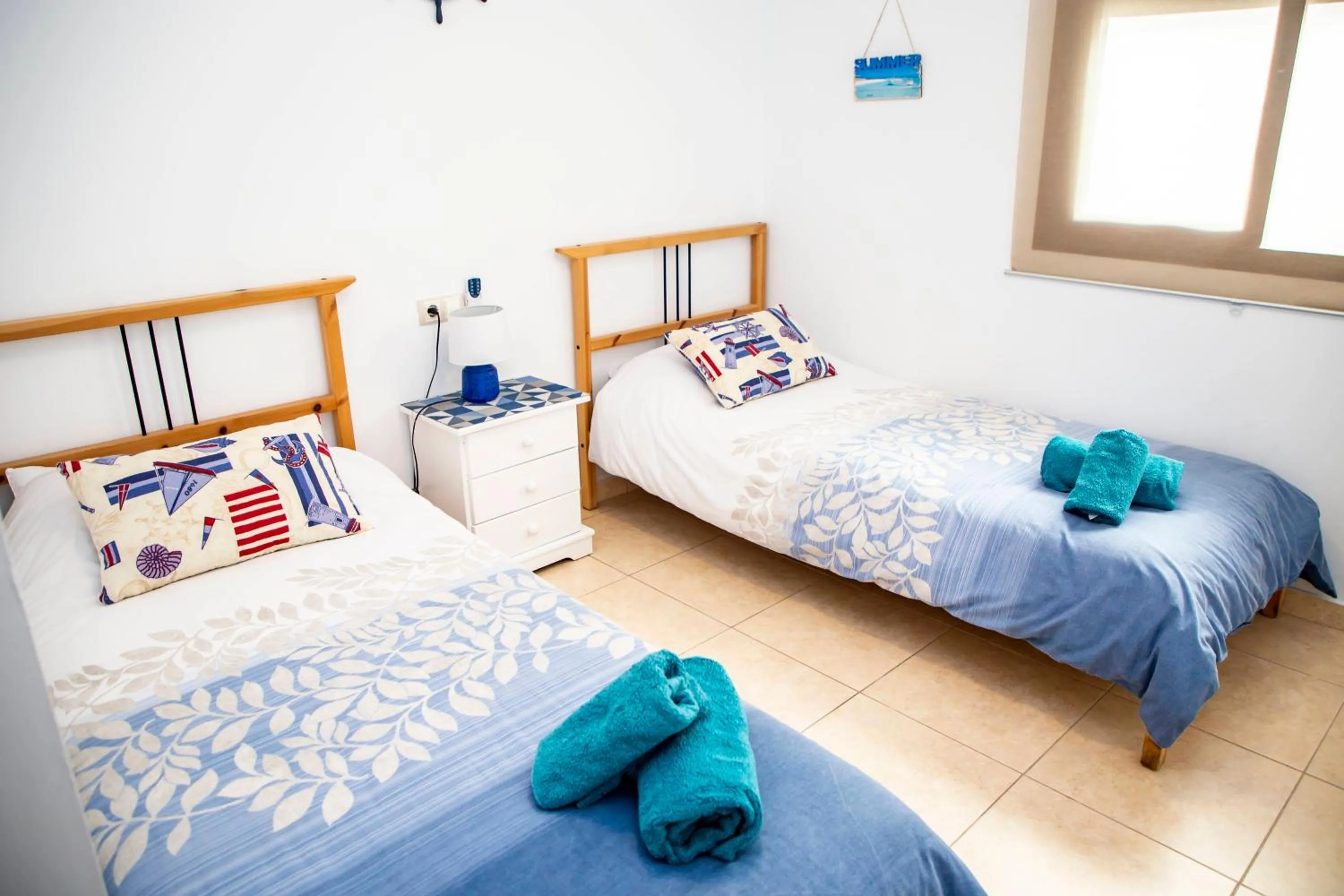 Bedroom, Bed in VALDECARRETAS Apartamento Rota cerca de playa