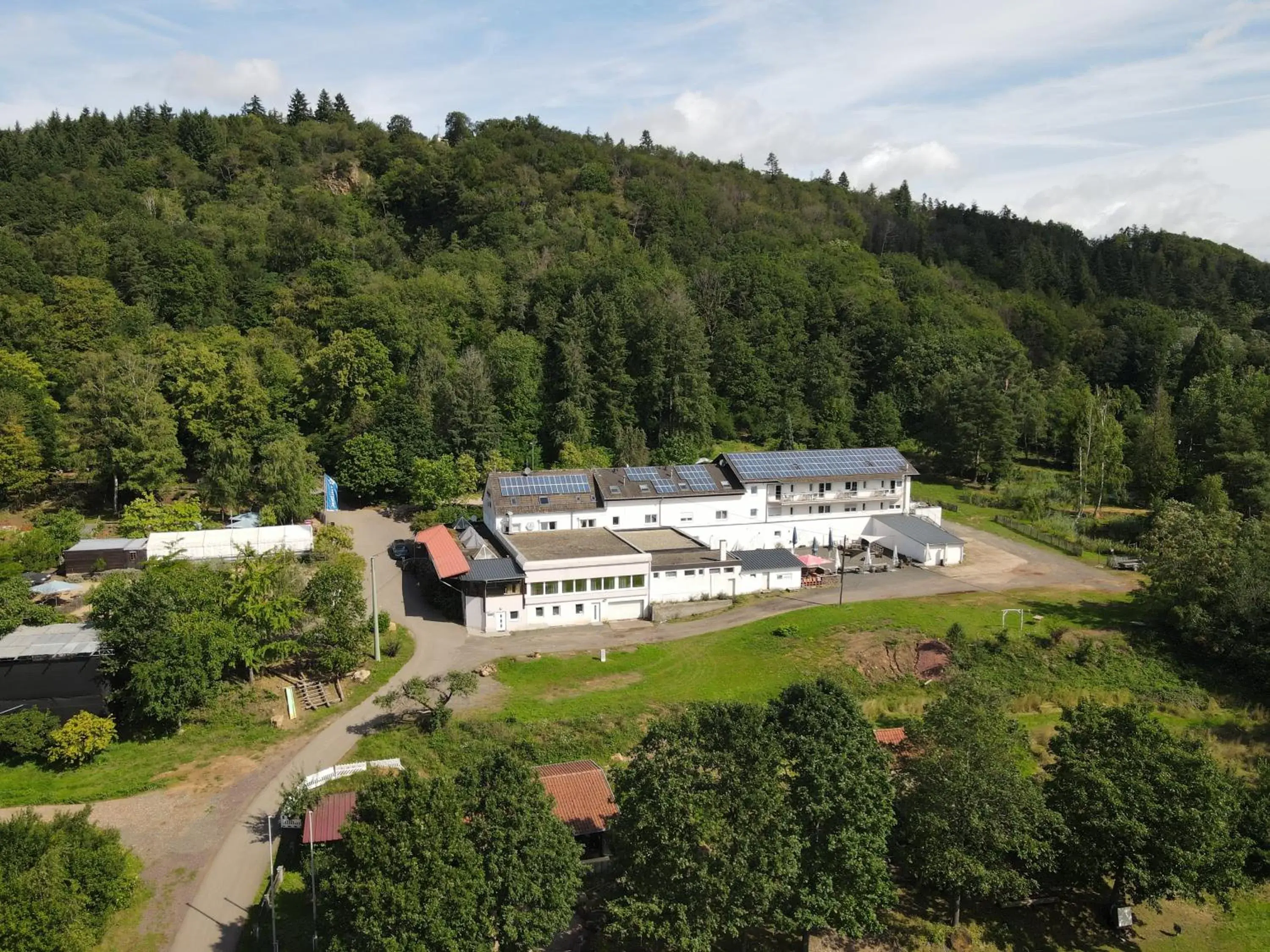 Property building, Bird's-eye View in Hotel Restaurant Litermont