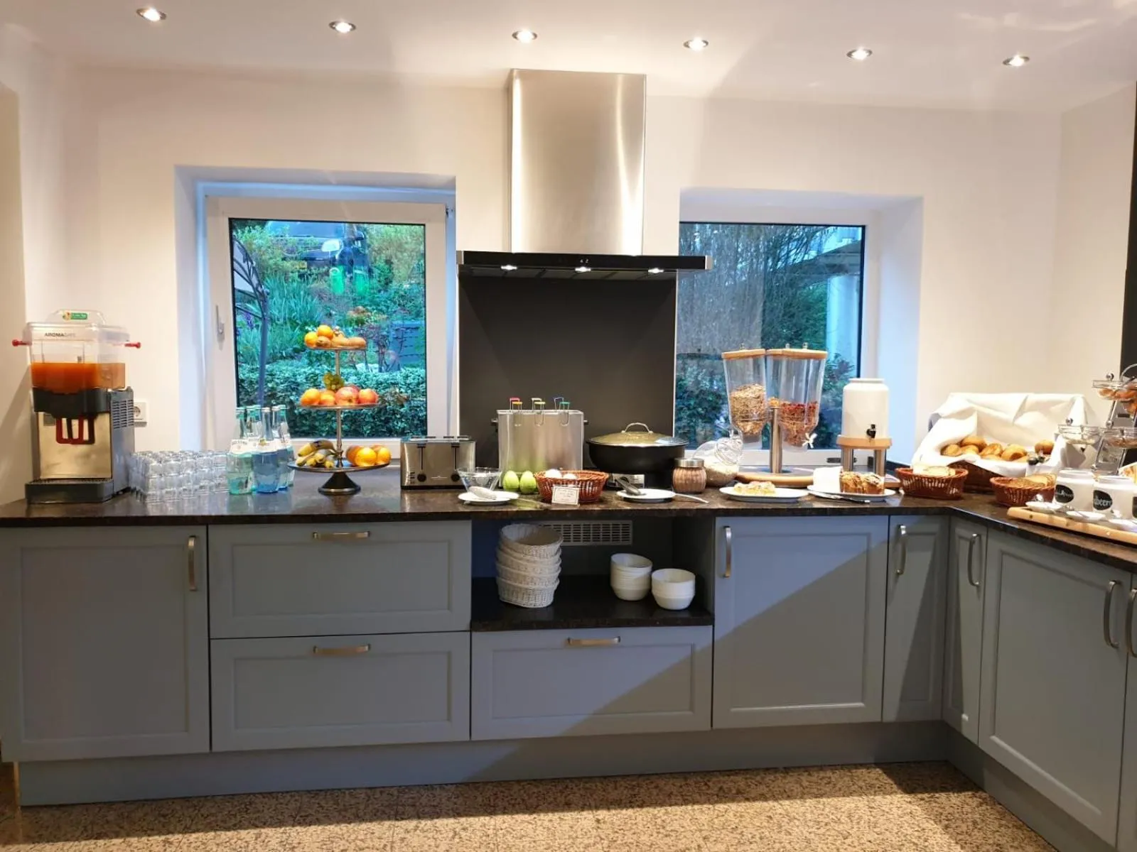 Breakfast in Hotel Restaurant Litermont