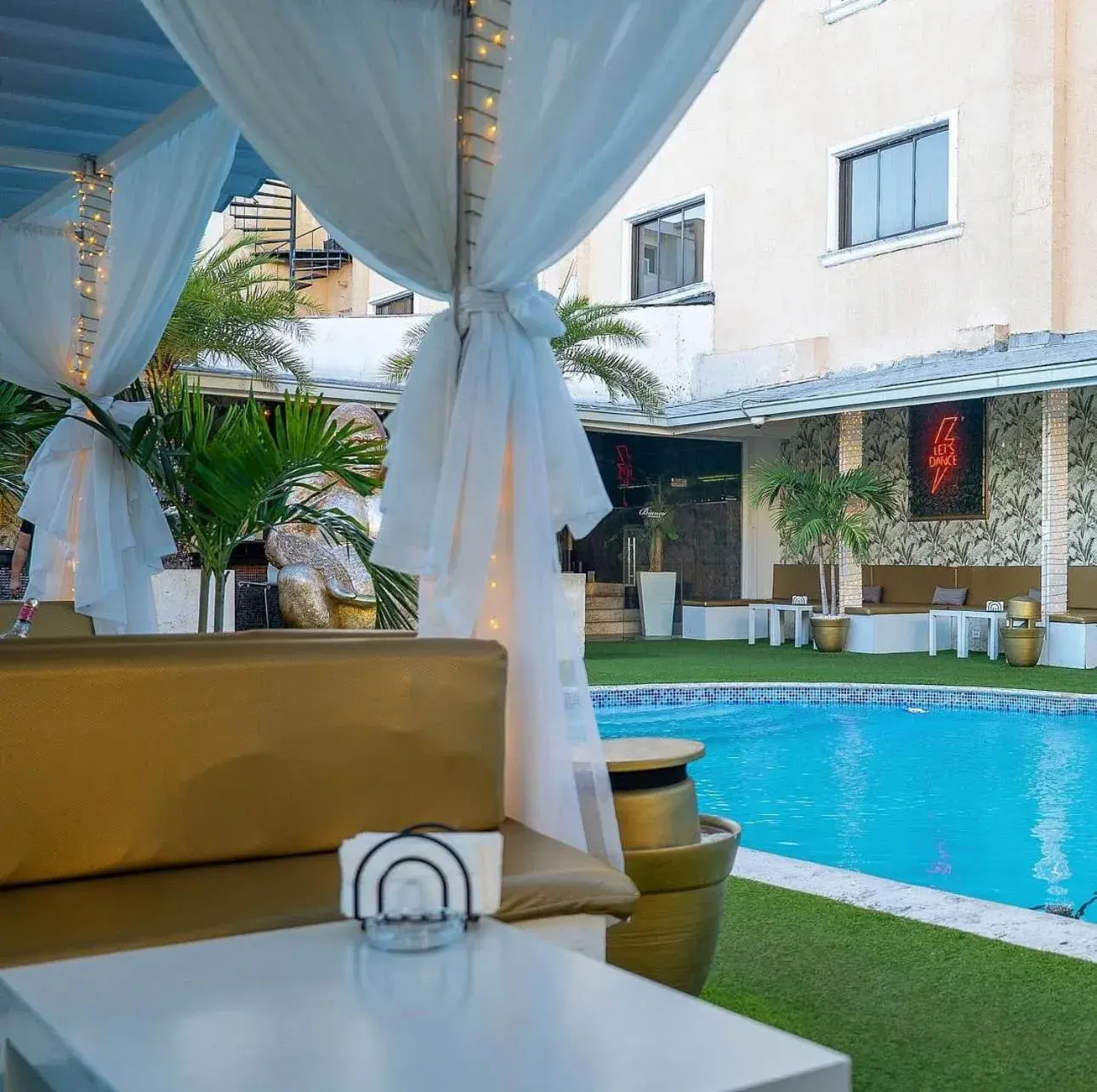 Swimming pool in Ramada by Wyndham Princess Santo Domingo Swimming pool in Ramada by Wyndham Princess Santo Domingo