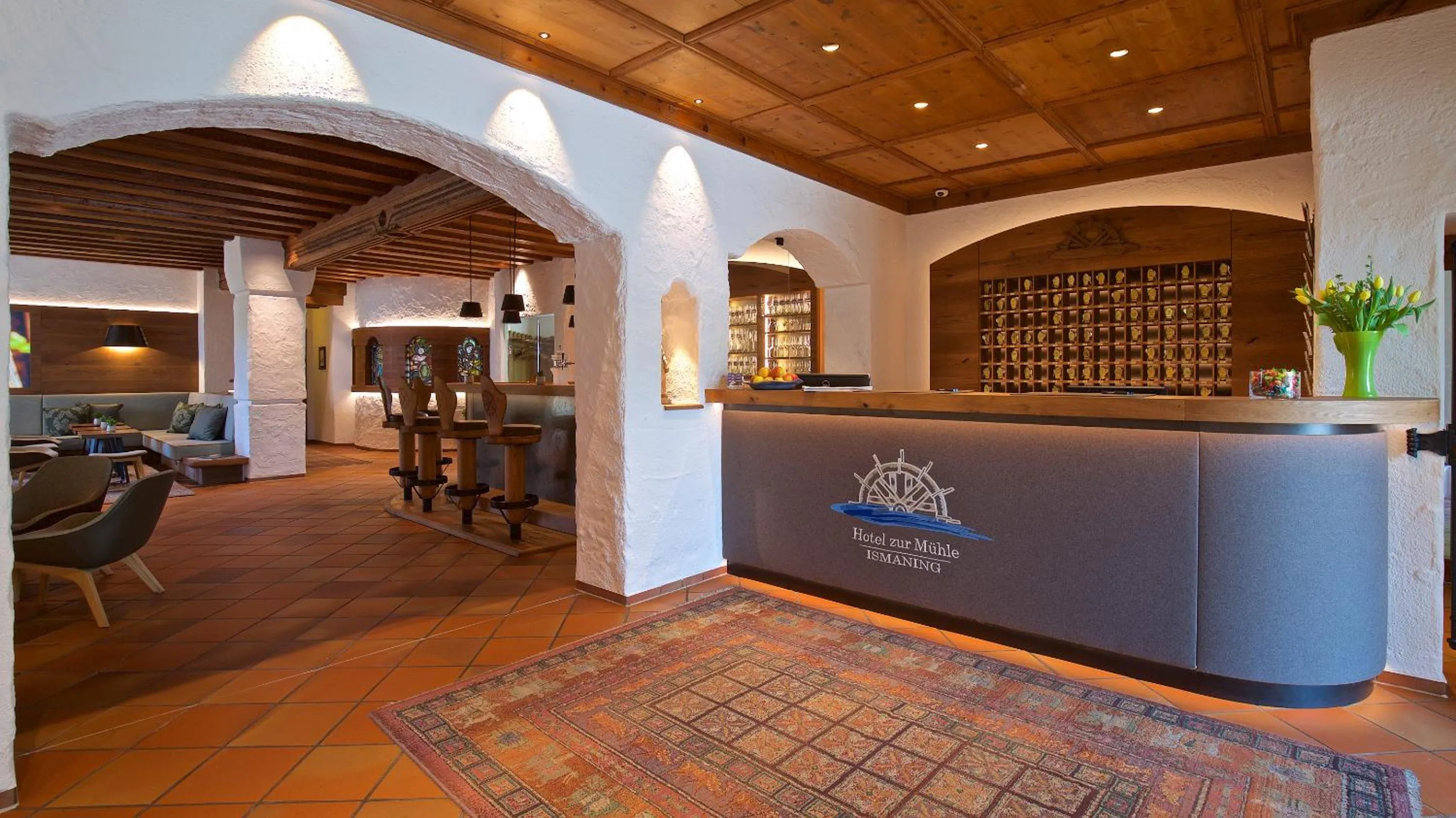 Lobby or reception in Hotel zur Mühle