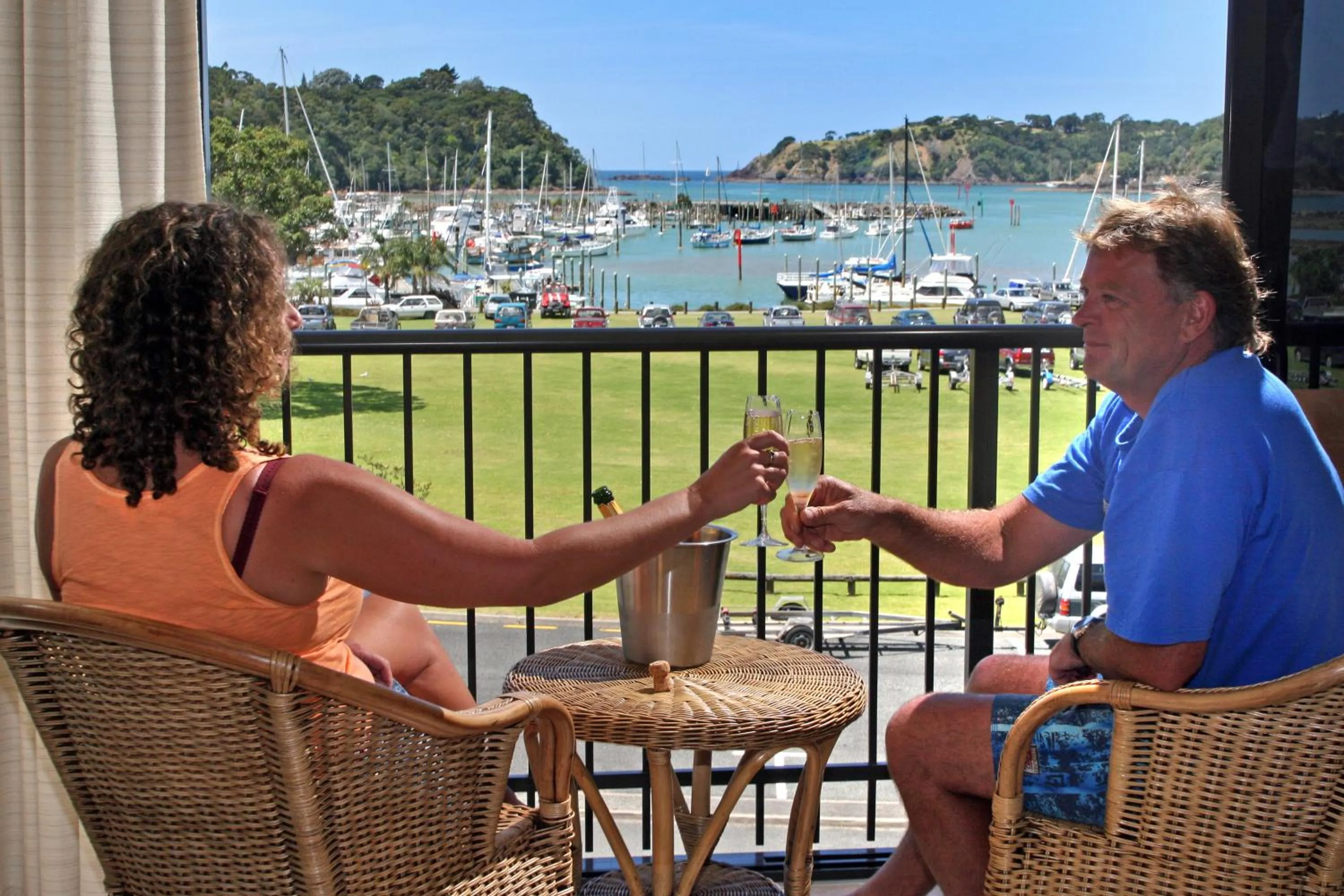 Balcony/Terrace in Quality Hotel Oceans Tutukaka
