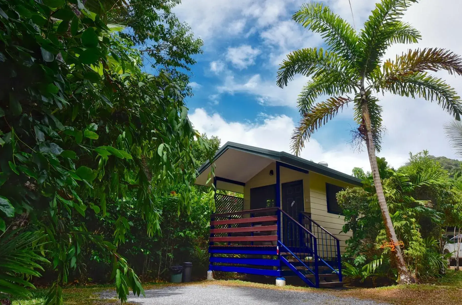 Facade/entrance in Thornton Beach Bungalows Daintree Facade/entrance in Thornton Beach Bungalows Daintree