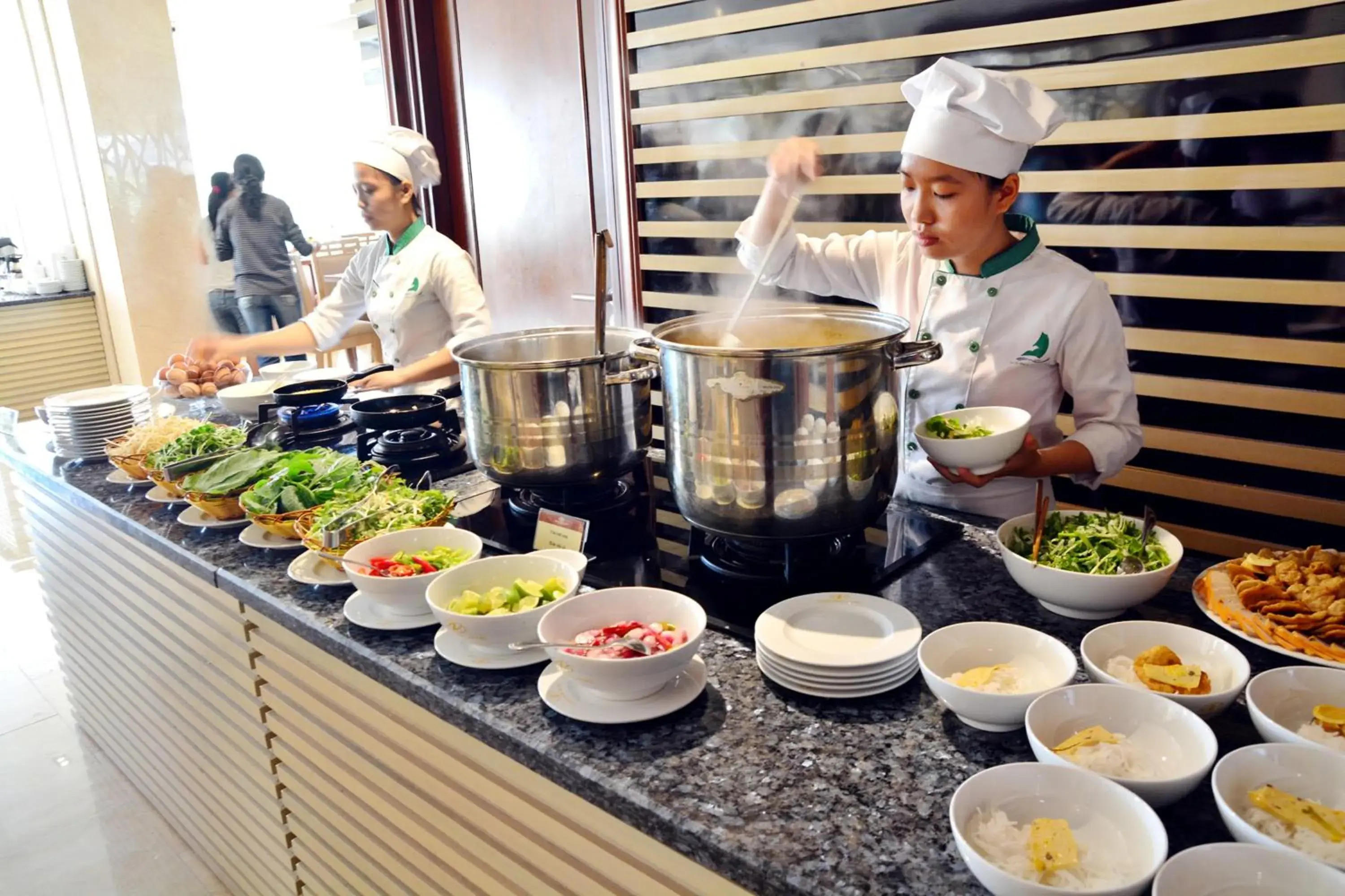 Buffet breakfast in Stay Hotel Buffet breakfast in Stay Hotel