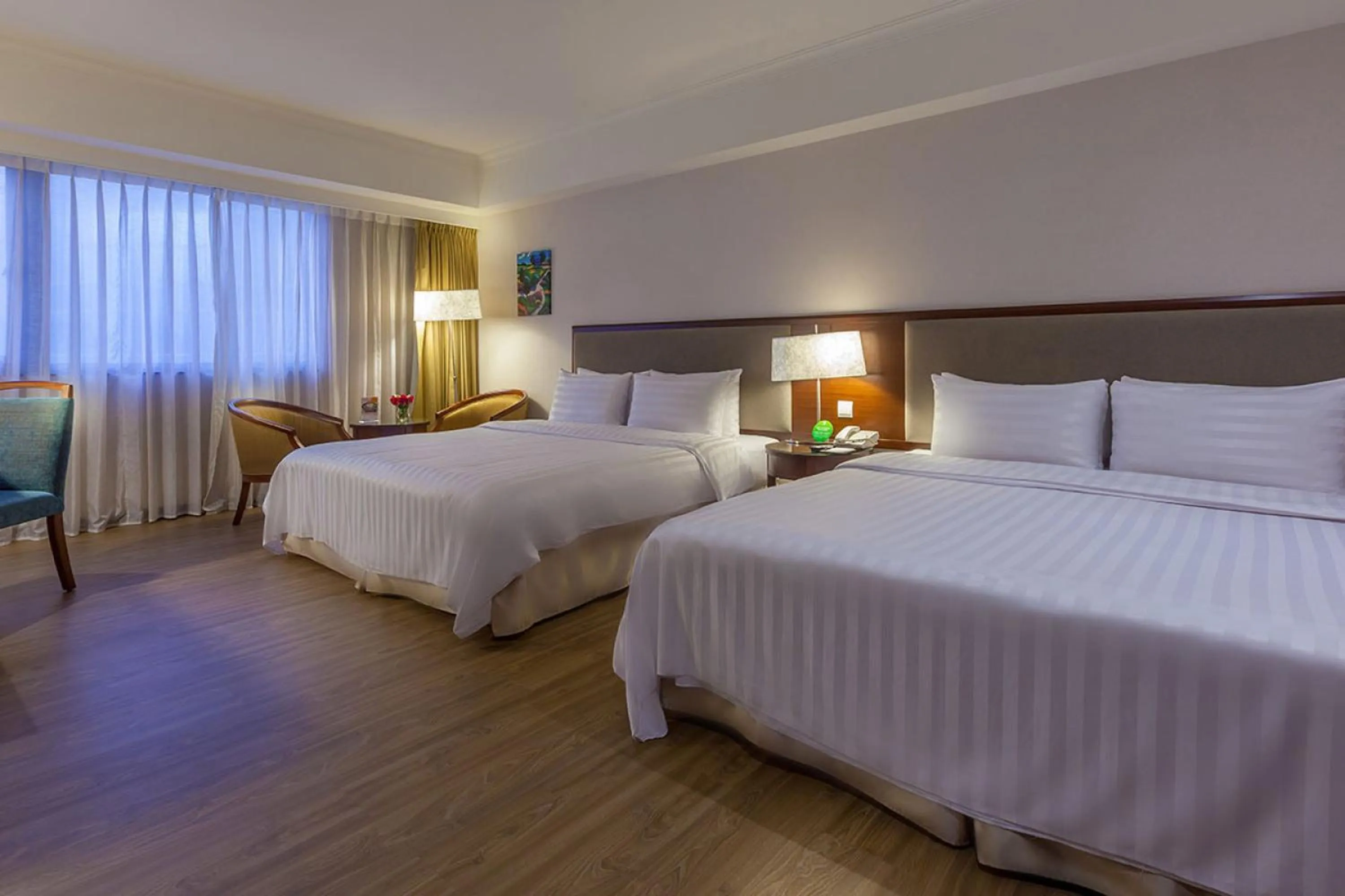 Off site, Bed in CHECK inn Taipei Neihu