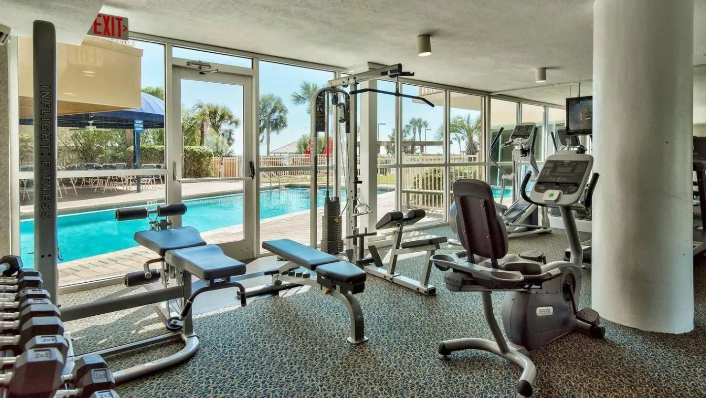 Fitness centre/facilities in Just Updated - Beachfront Ocean view, 19th Floor