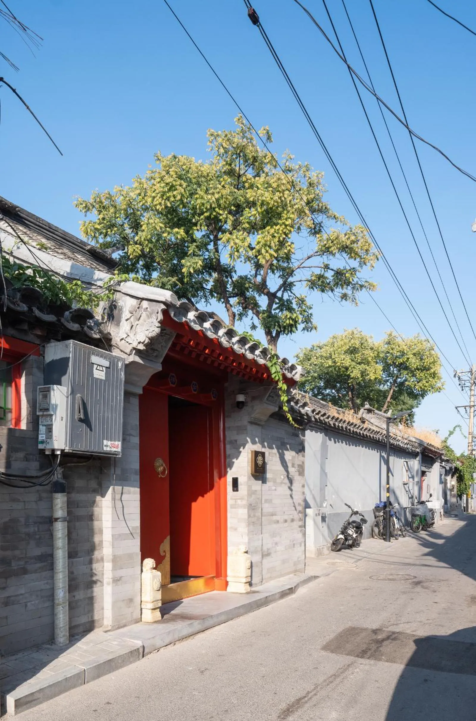 Street view in Xinxiang Yayuan Courtyard Hotel Beijing Tiananmen Wangfujing Branch