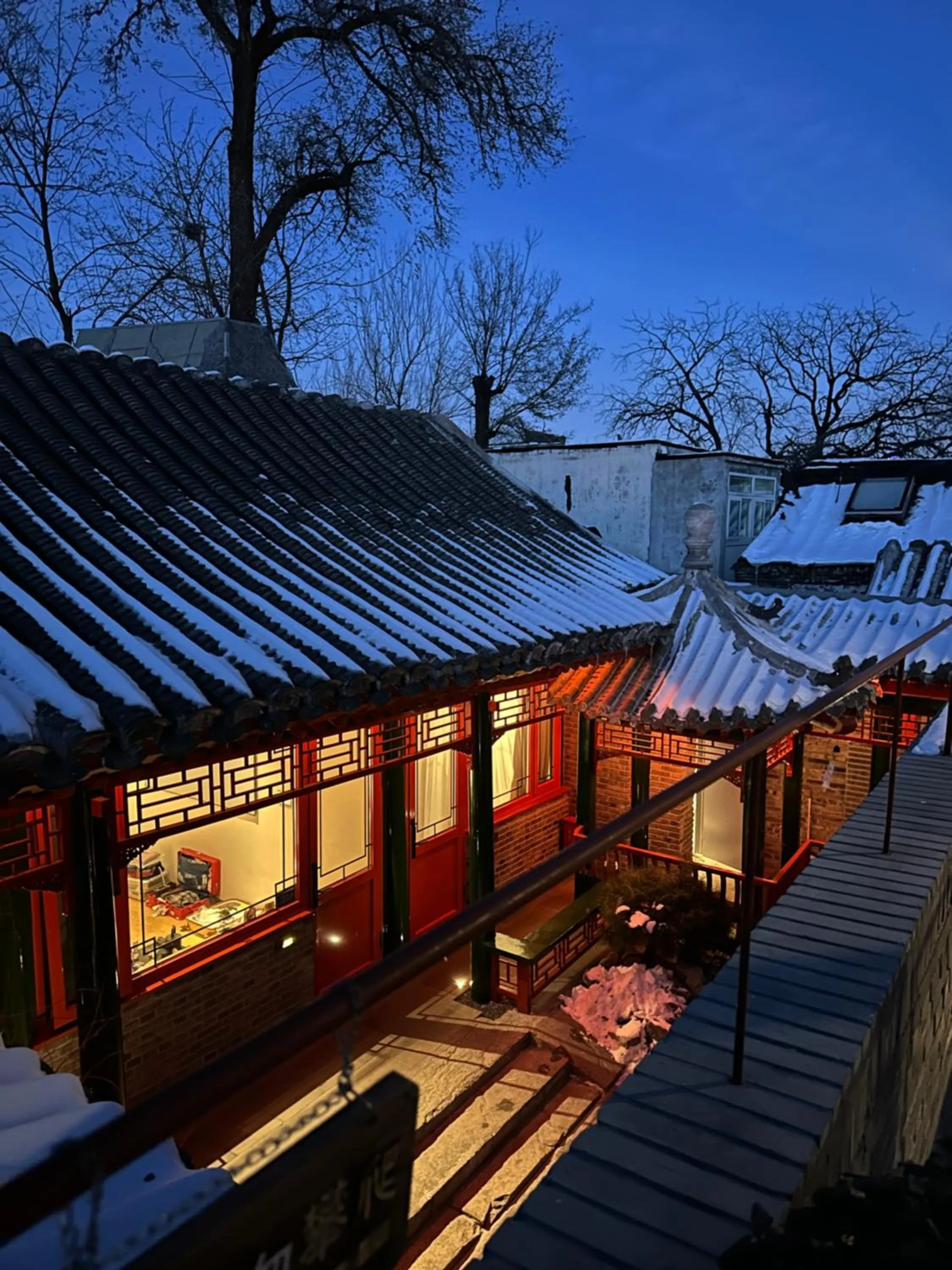 Property building in Xinxiang Yayuan Courtyard Hotel Beijing Tiananmen Wangfujing Branch