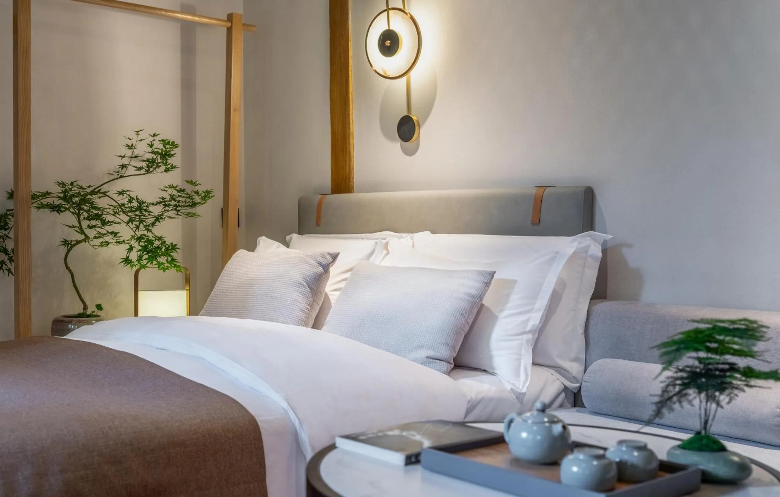 Bed in Xinxiang Yayuan Courtyard Hotel Beijing Tiananmen Wangfujing Branch