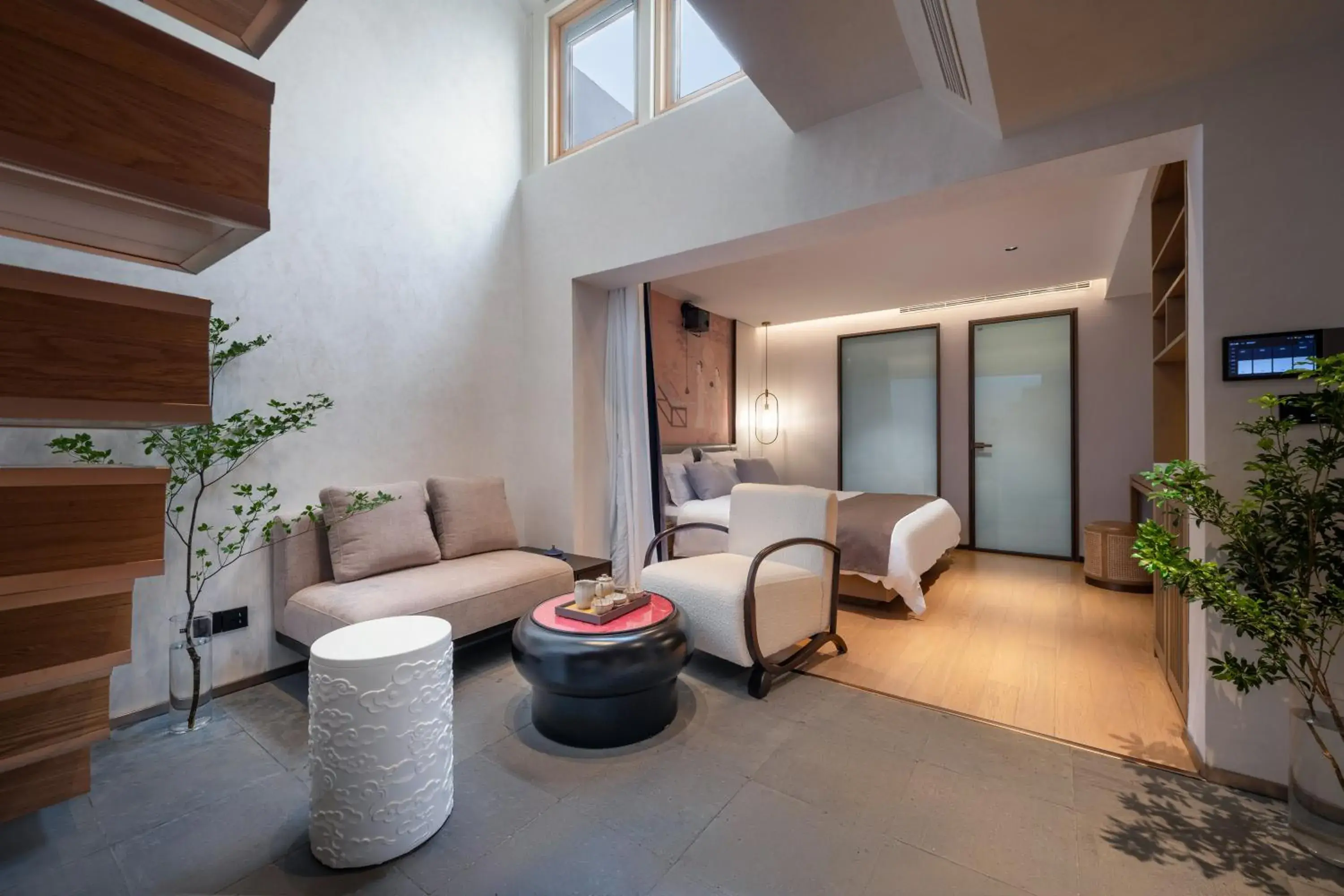 Loft Family Room with Private Terrace in Xinxiang Yayuan Courtyard Hotel Beijing Tiananmen Wangfujing Branch Loft Family Room with Private Terrace in Xinxiang Yayuan Courtyard Hotel Beijing Tiananmen Wangfujing Branch