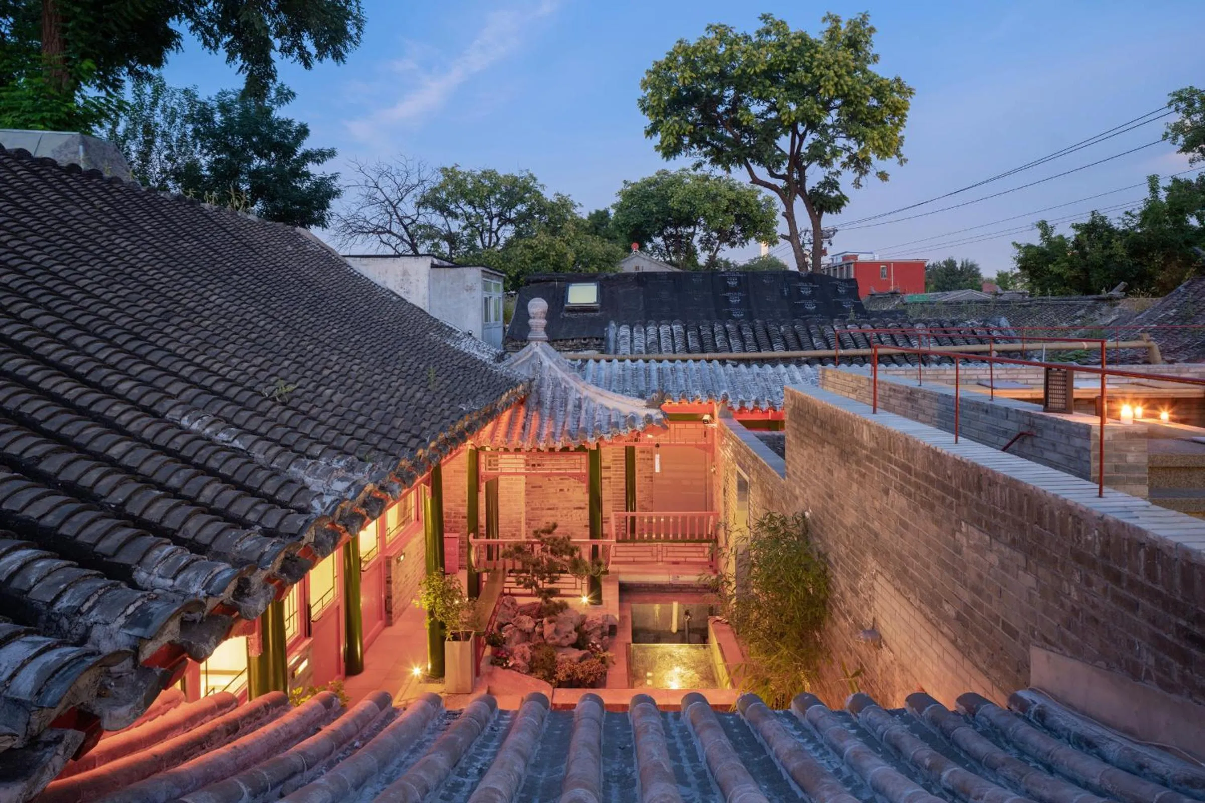 Day in Xinxiang Yayuan Courtyard Hotel Beijing Tiananmen Wangfujing Branch