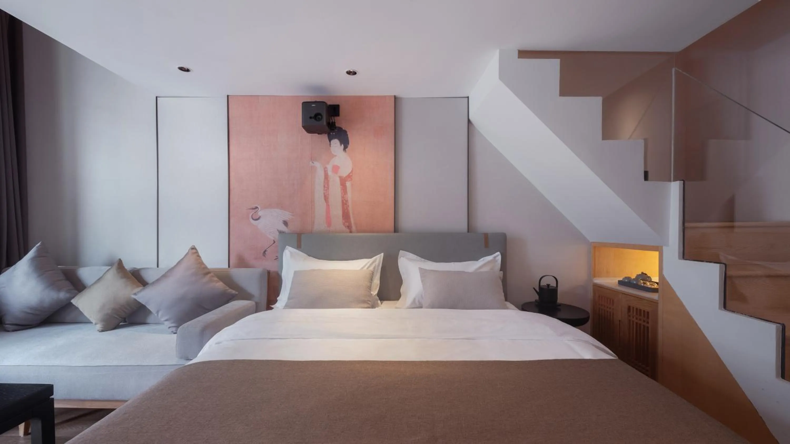 Bedroom, Bed in Xinxiang Yayuan Courtyard Hotel Beijing Tiananmen Wangfujing Branch