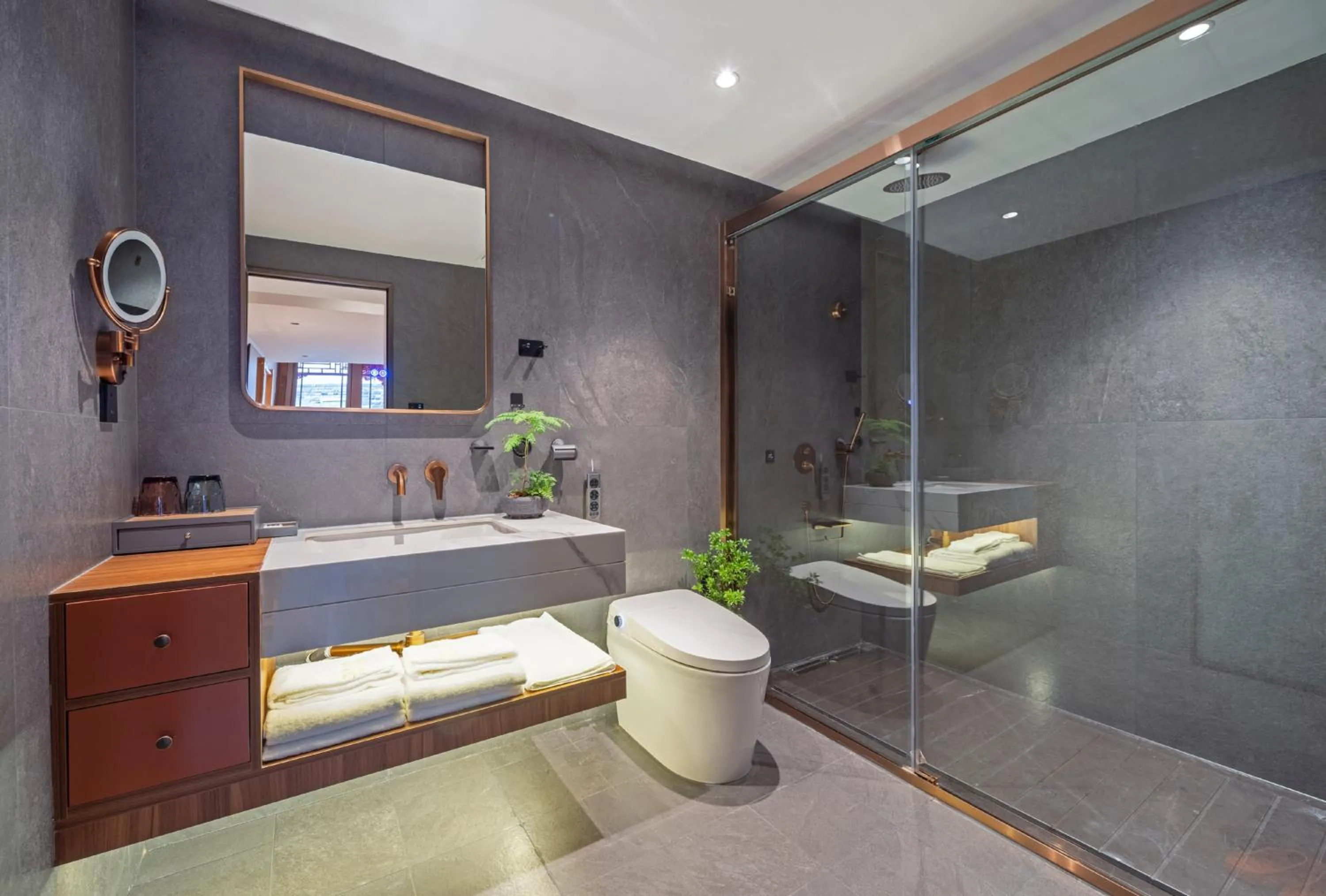 Toilet in Xinxiang Yayuan Courtyard Hotel Beijing Tiananmen Wangfujing Branch