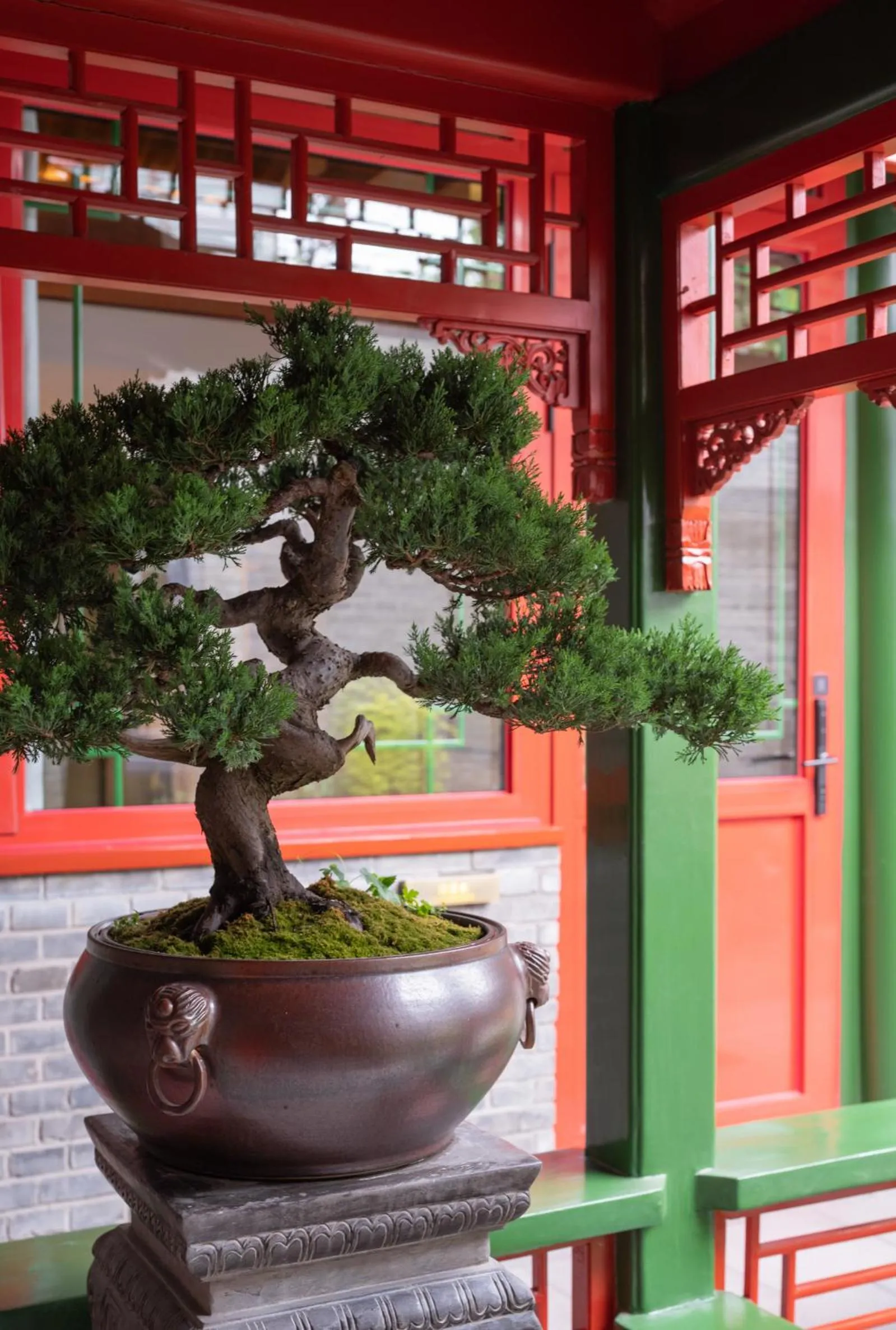 Garden in Xinxiang Yayuan Courtyard Hotel Beijing Tiananmen Wangfujing Branch