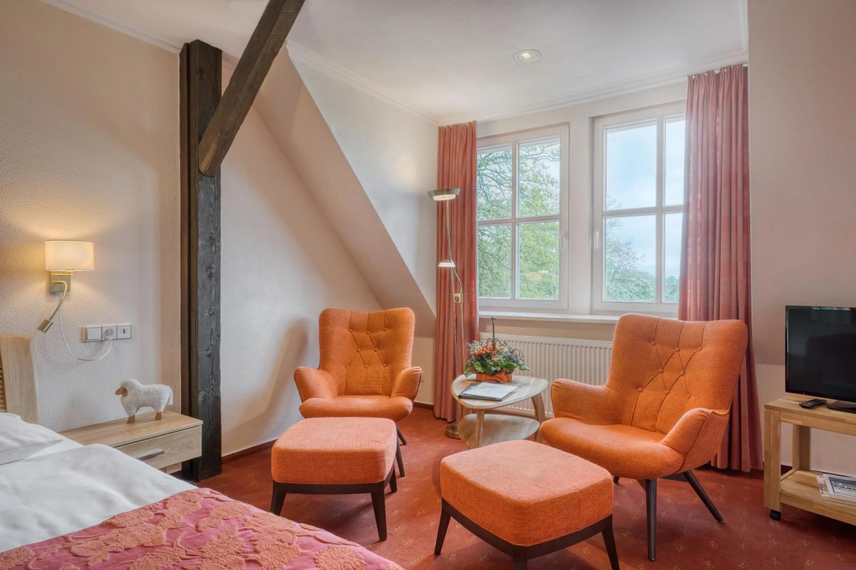 Photo of the whole room, Bed in Landhotel Waldseiter Hof