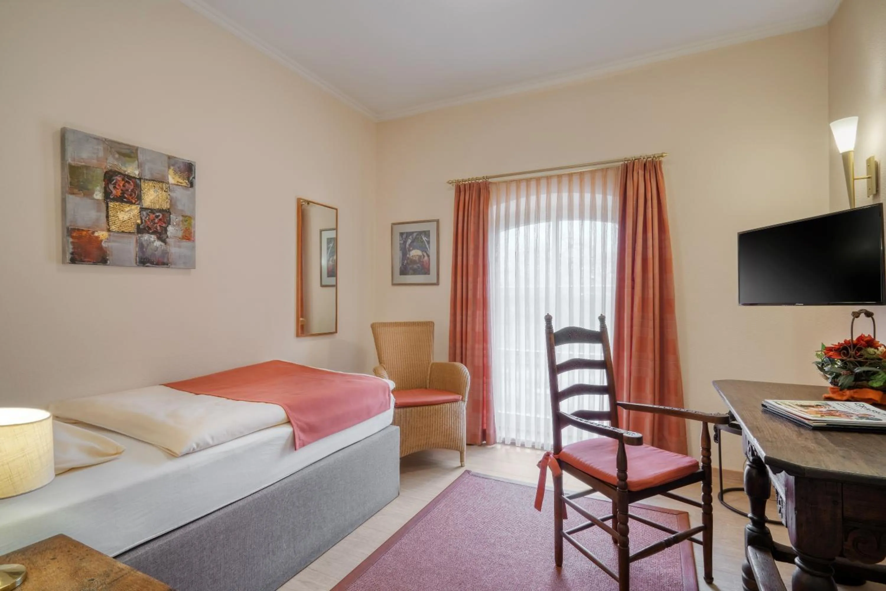 Bedroom, Bed in Landhotel Waldseiter Hof