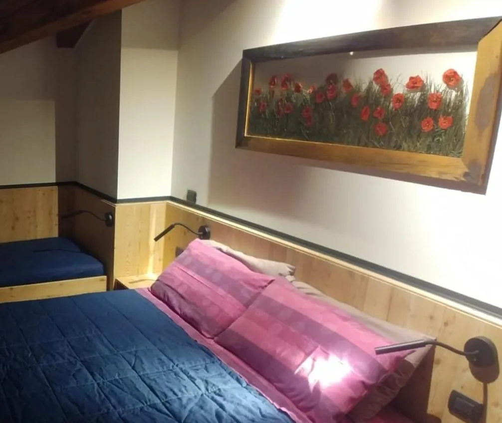 Bed in B&B Mirò