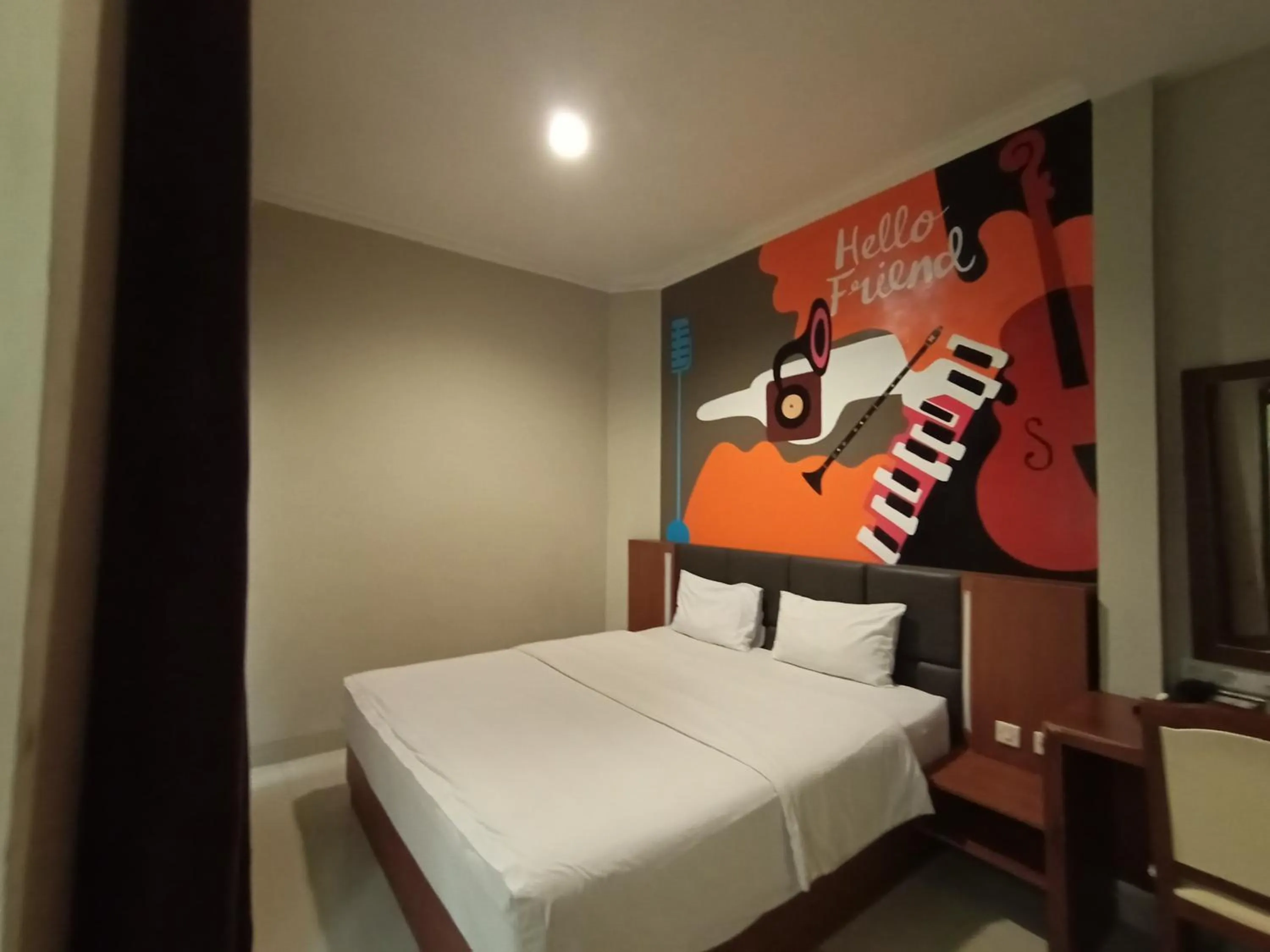 Bedroom, Bed in Votel Viure Hotel Jogjakarta