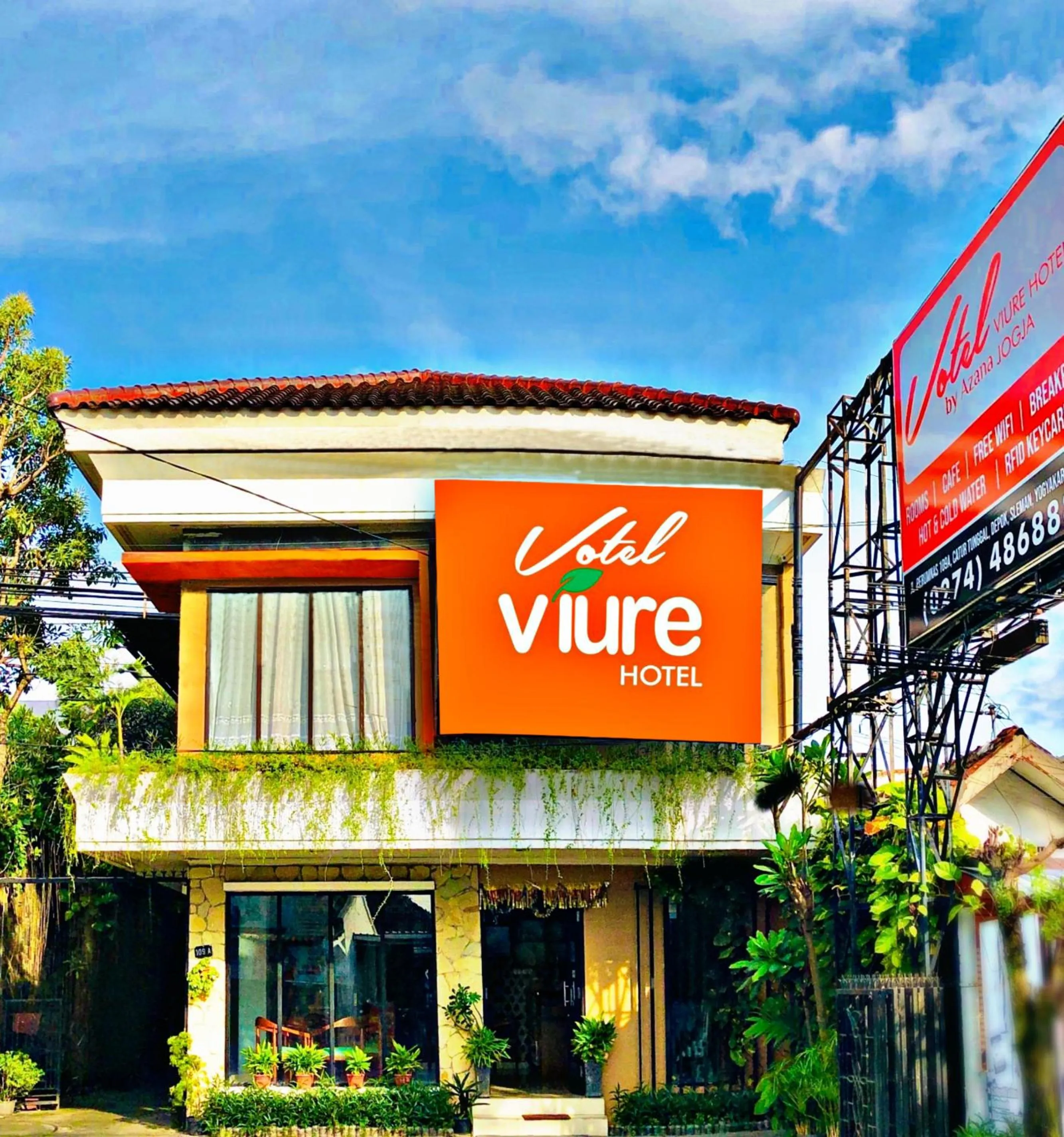 Property building in Votel Viure Hotel Jogjakarta