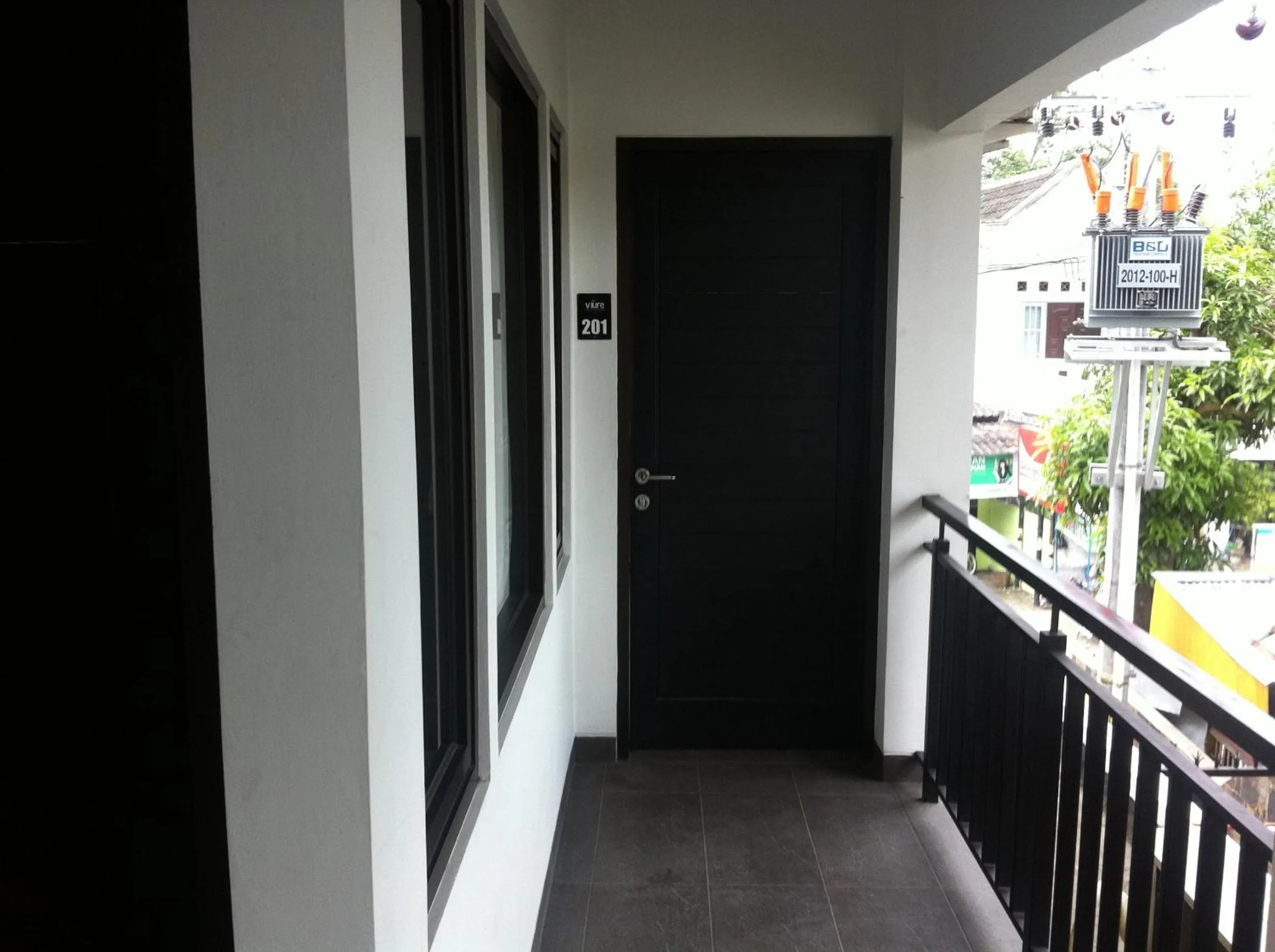 Balcony/Terrace in Votel Viure Hotel Jogjakarta