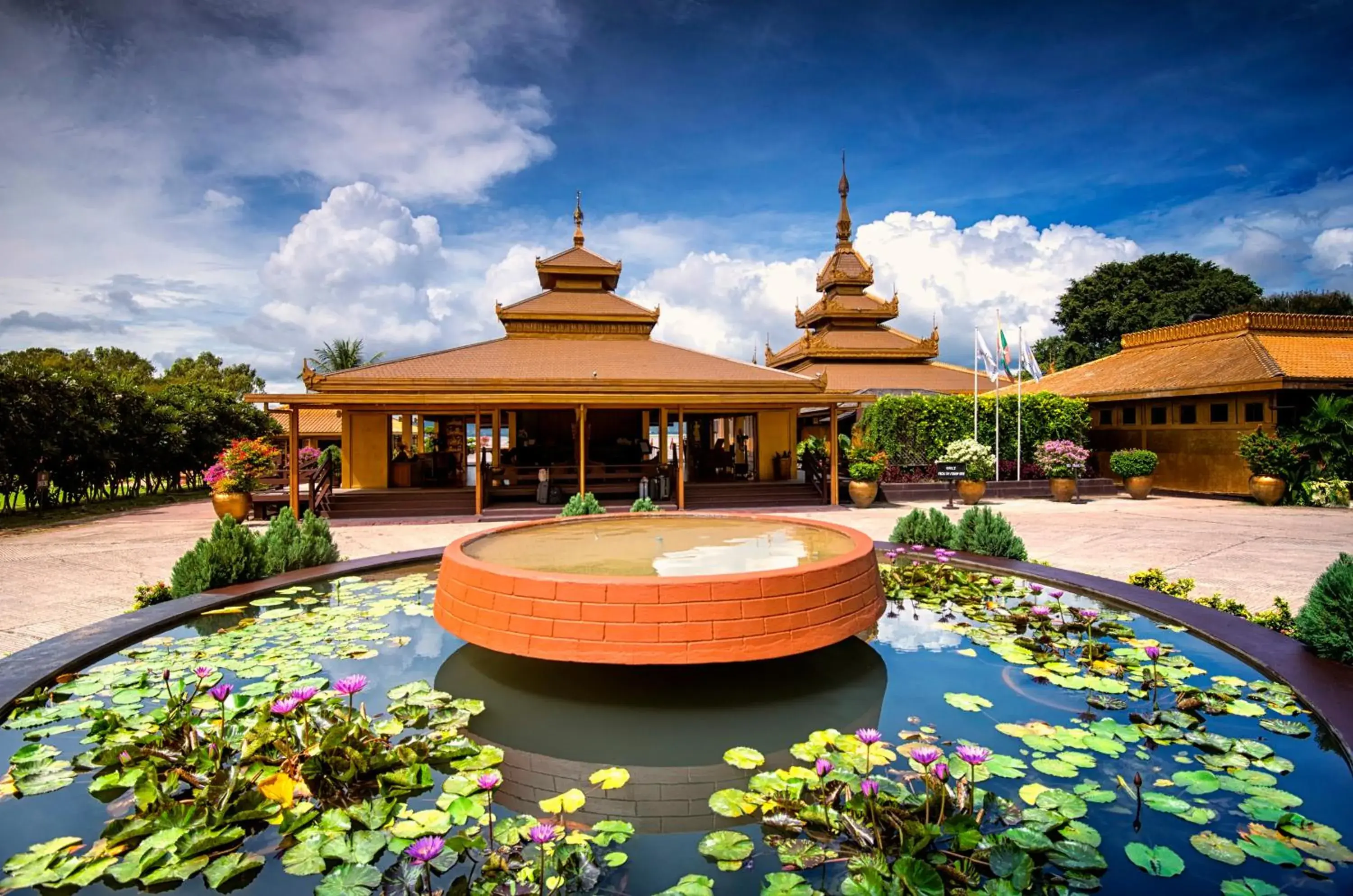 Lobby or reception in Bagan Thiripyitsaya Sanctuary Resort Lobby or reception in Bagan Thiripyitsaya Sanctuary Resort