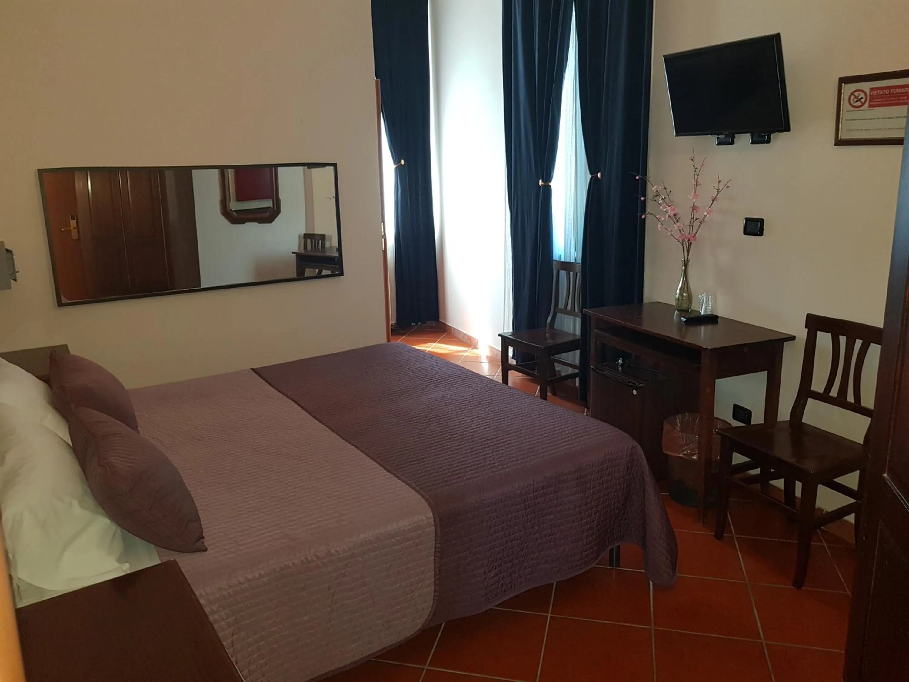 Bed in Hotel La Pendola