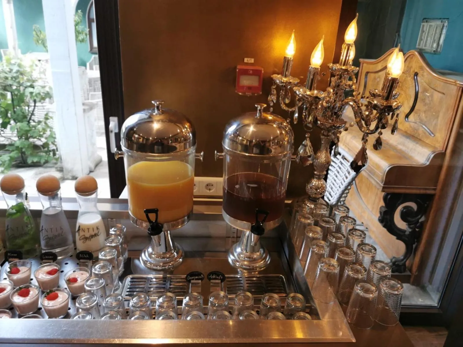 Buffet breakfast in Boutiquehotel Goldhahn Bio Sport & Wellness